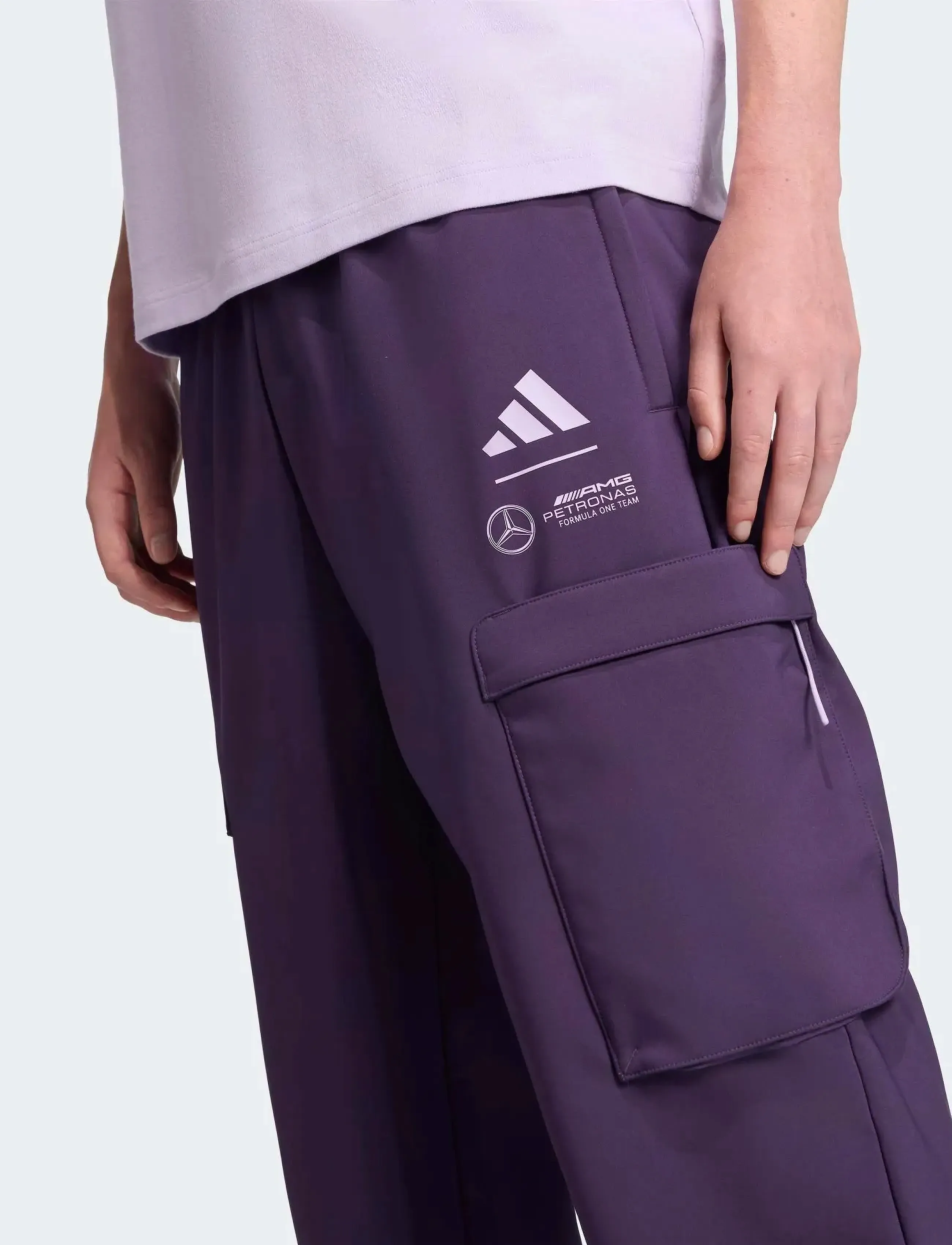 adidas Performance MER PW PNT M - Kleidung - AURPLU / purple