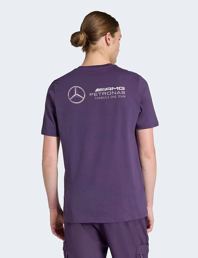 adidas Performance - MER PW GFXTEE M - oberteile & t-shirts - aurplu - 2