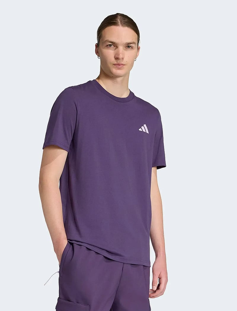 adidas Performance - MER PW GFXTEE M - oberteile & t-shirts - aurplu - 3