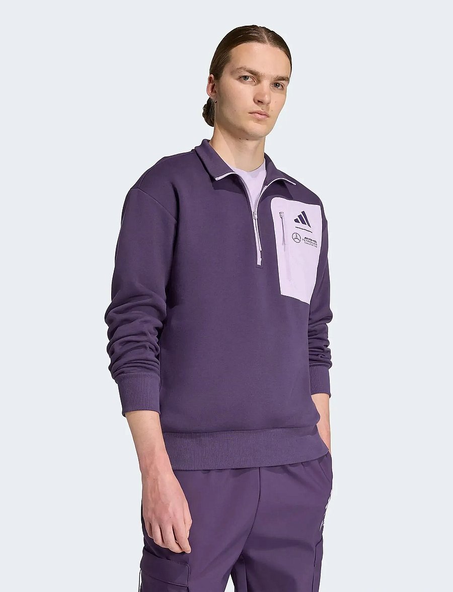 adidas Performance - MER PW FLCTOP M - oberteile - aurplu - 4