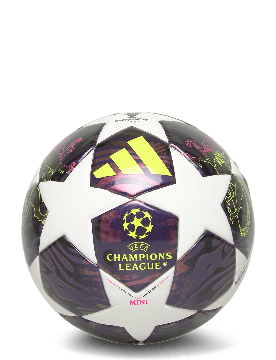 adidas Performance - UCL MINI F - jalgpallid - dpurpl/white/syello/s - 0