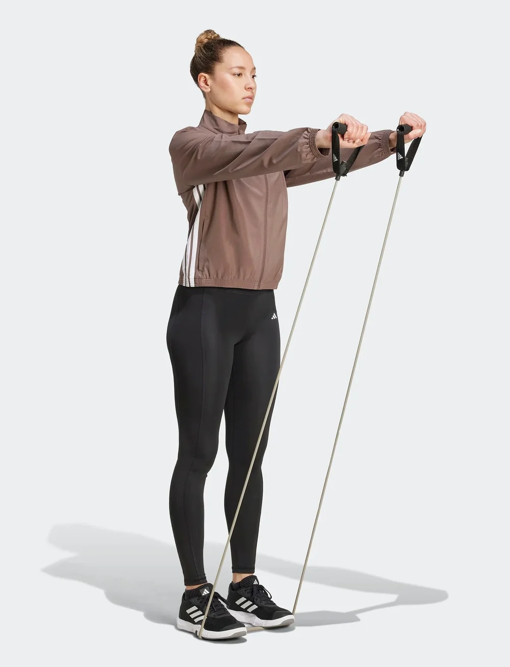 adidas Performance - TE 3S WOVEN JKT - dressipluusid - earstr/white - 0