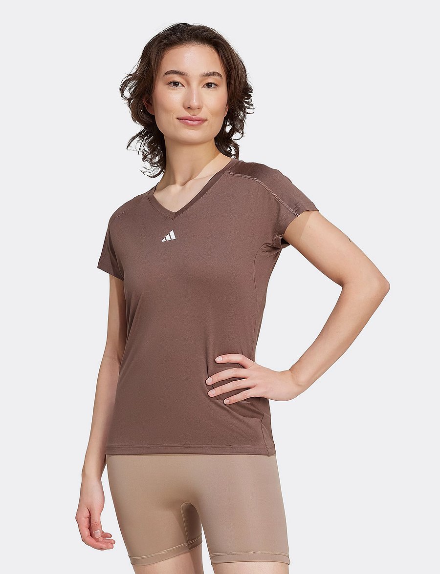 adidas Performance - WE MIN T - t-shirts - earstr/white - 0