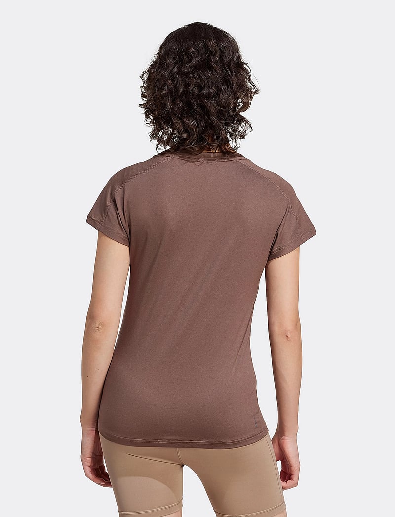 adidas Performance - WE MIN T - t-shirts - earstr/white - 2