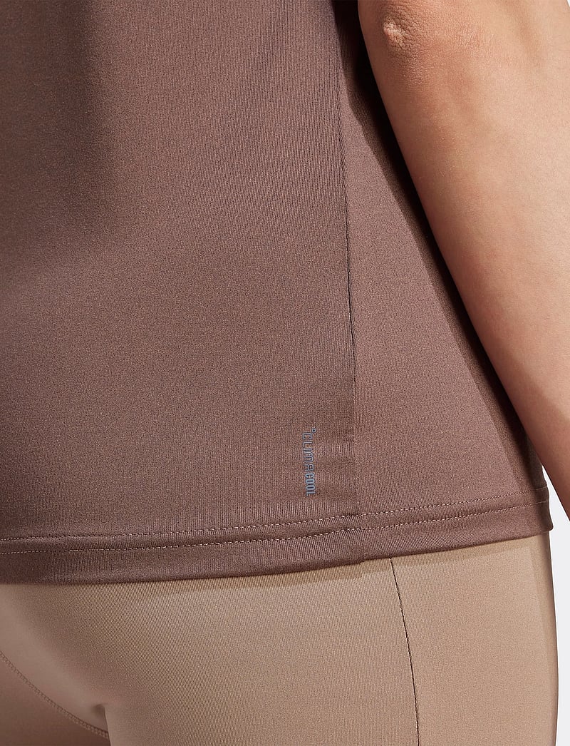 adidas Performance - WE MIN T - t-shirts - earstr/white - 3