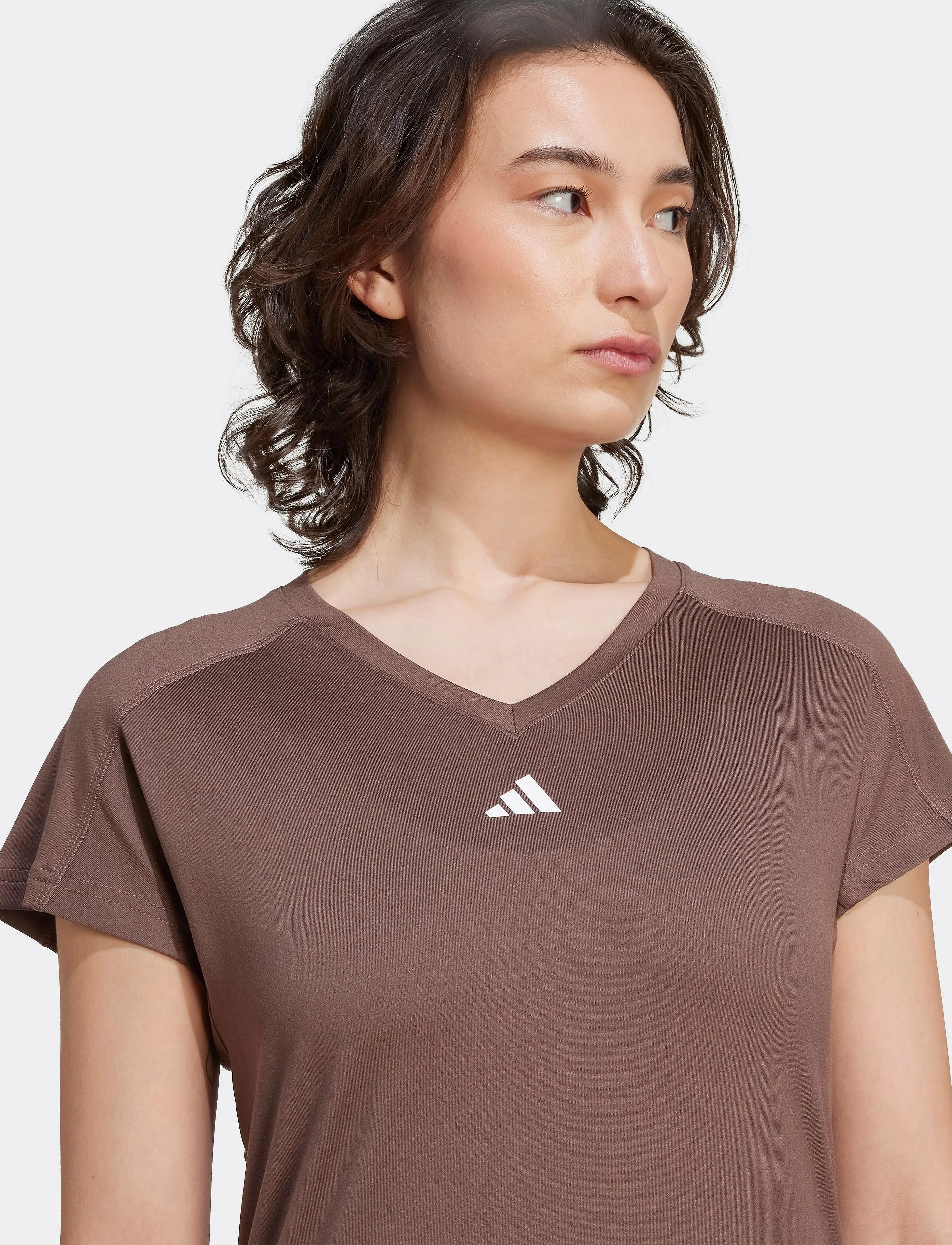 adidas Performance - WE MIN T - t-shirts - earstr/white - 5