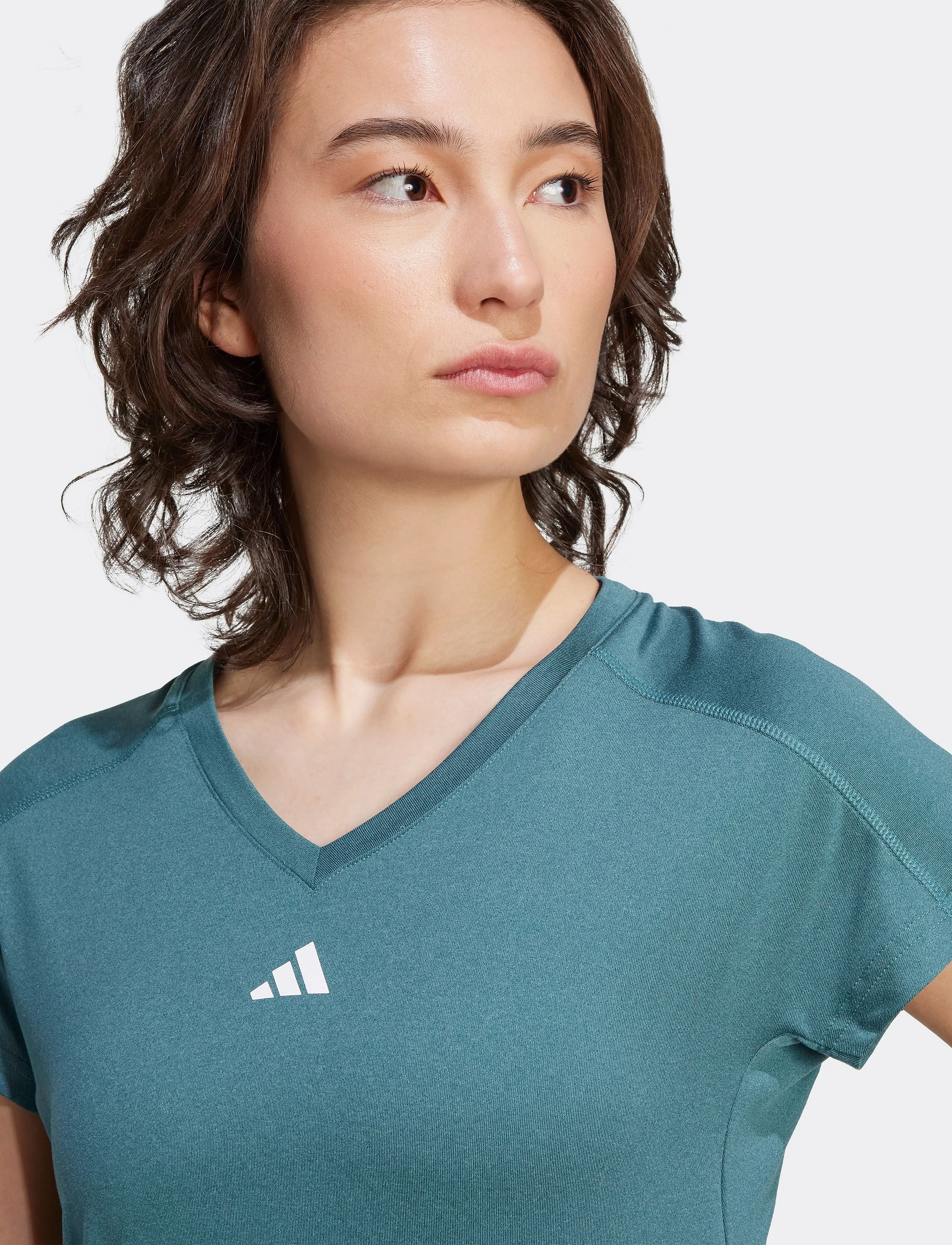 adidas Performance - WE MIN T - t-shirts - pretea/white - 3