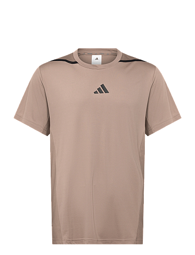 adidas Performance D4T PS TEE - Oberteile - CHABRN / beige