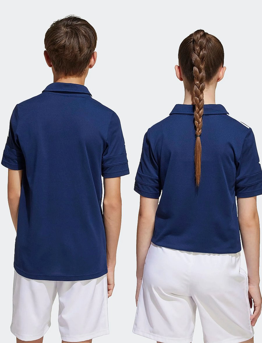 adidas Performance - SQ25 C POLO Y - kurzärmelig - tenabl/white - 2