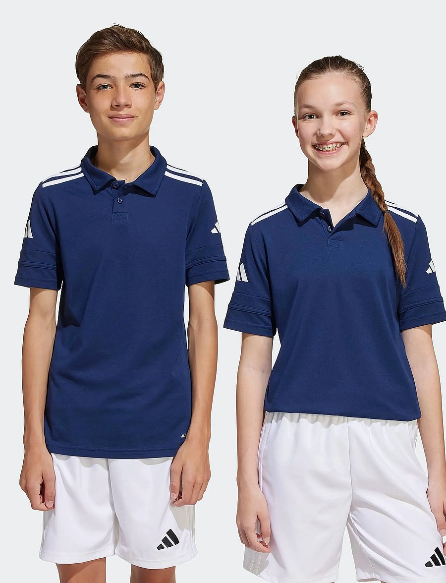 adidas Performance - SQ25 C POLO Y - kurzärmelig - tenabl/white - 3
