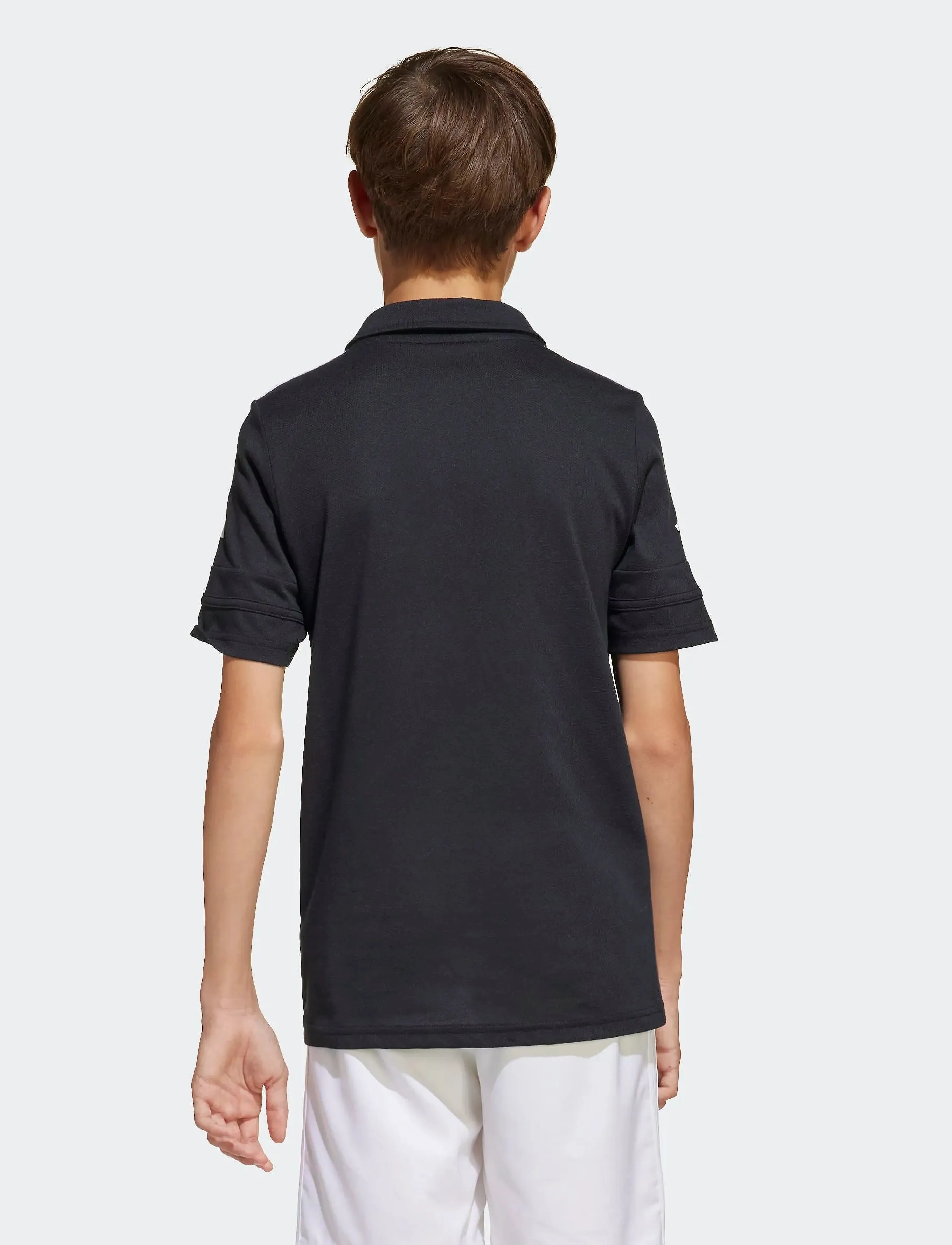 adidas Performance - SQ25 C POLO Y - short-sleeved polos - black/white - 2