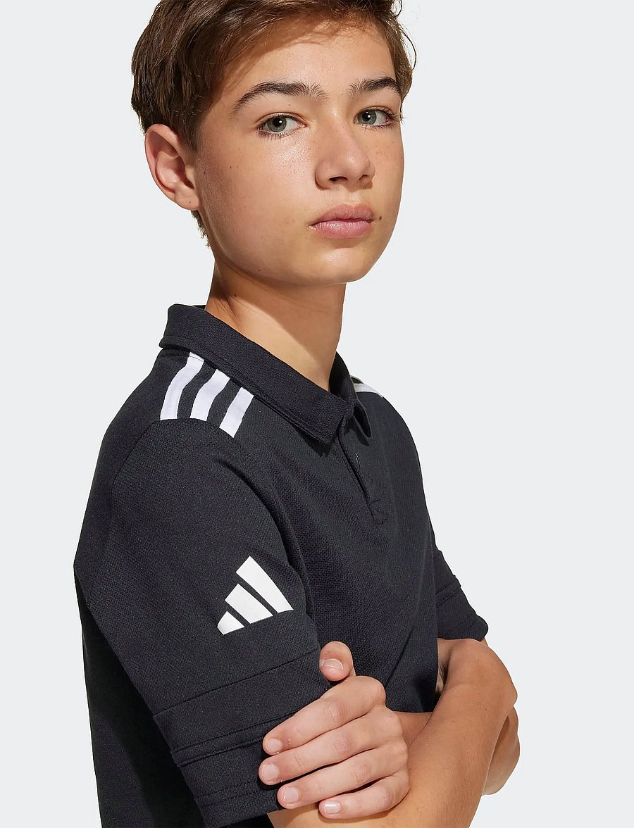 adidas Performance - SQ25 C POLO Y - kurzärmelig - black/white - 5