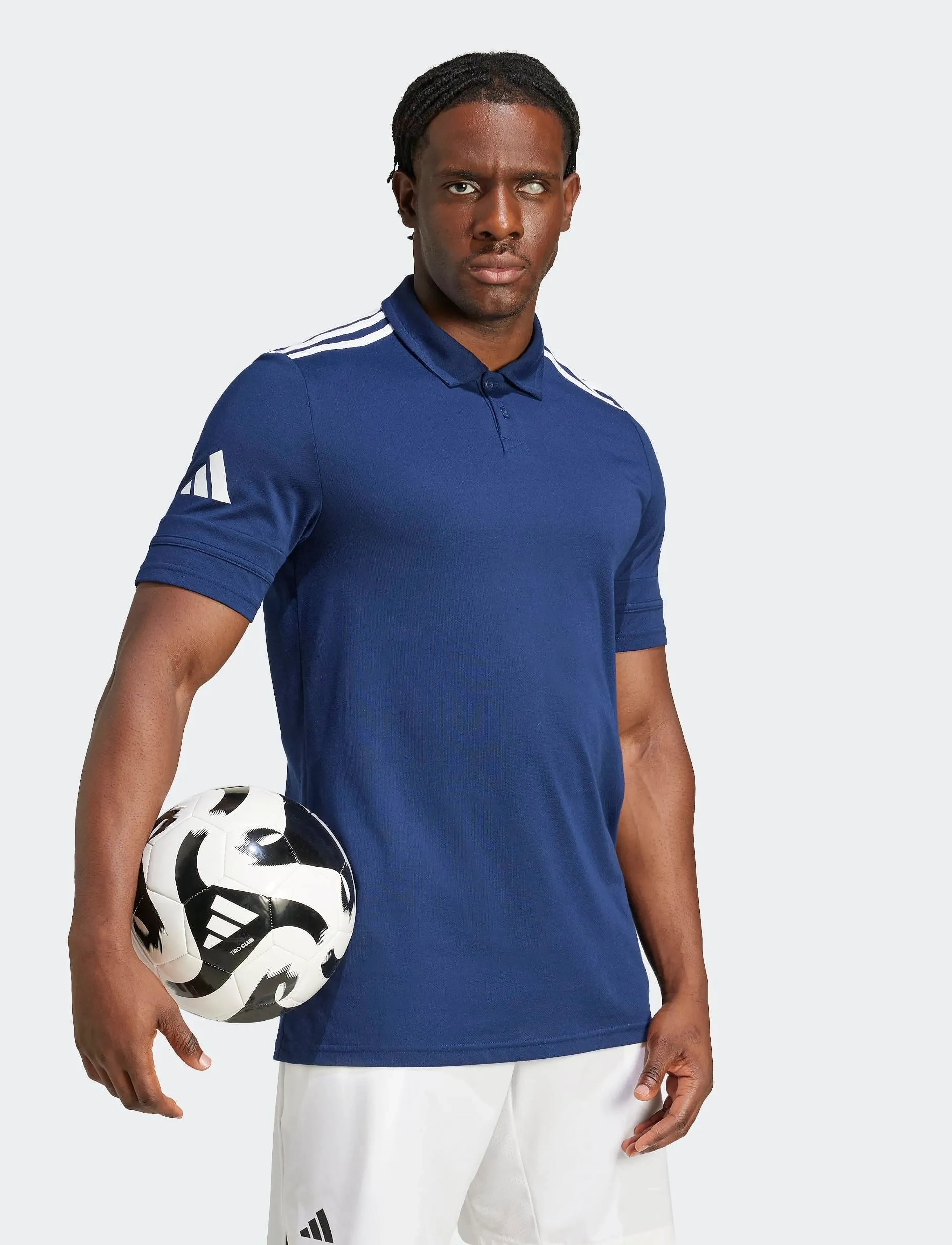 Polotröjor med korta ärmar adidas Polo Squadra 25 Bleu Marine 6