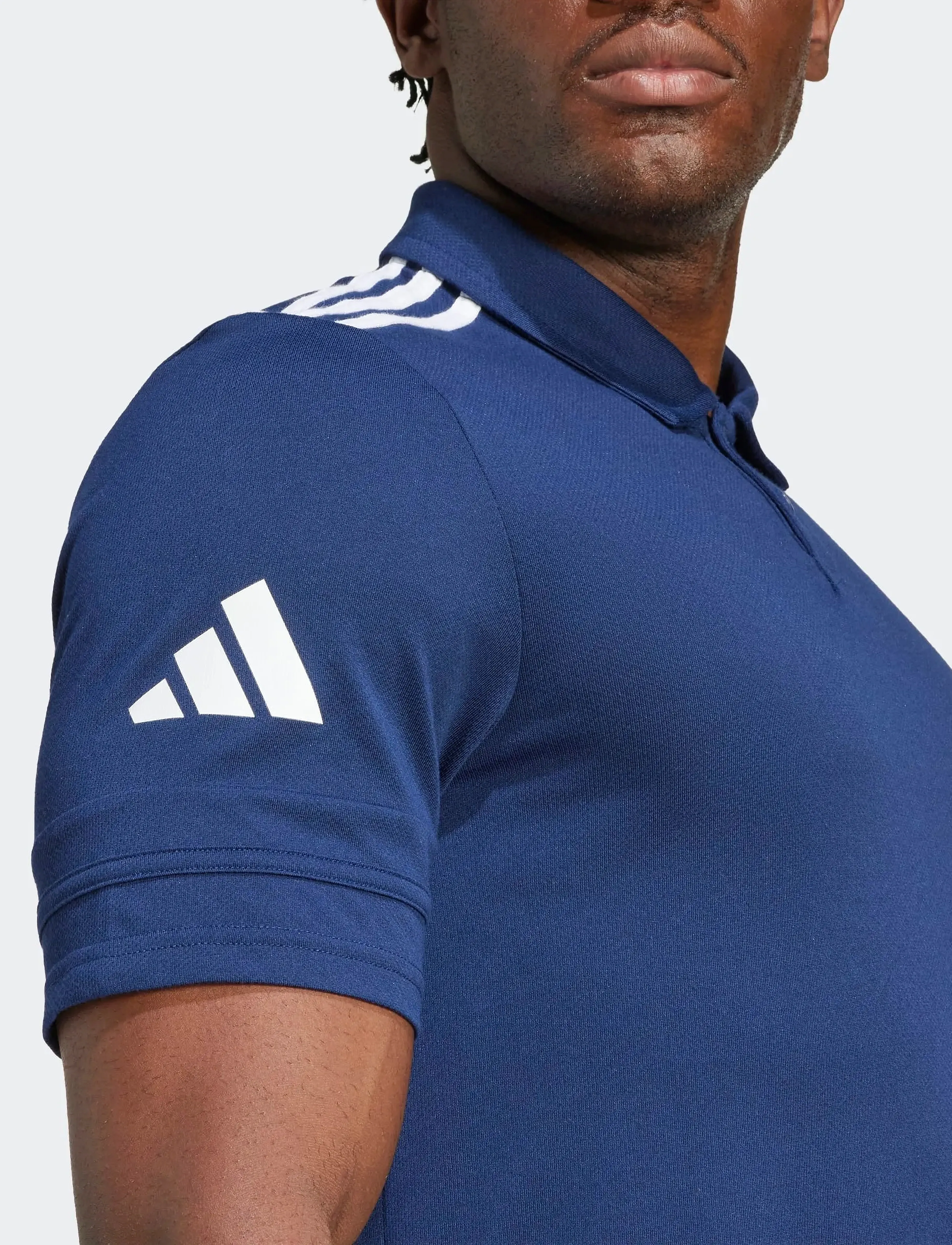 Polotröjor med korta ärmar adidas Polo Squadra 25 Bleu Marine 7