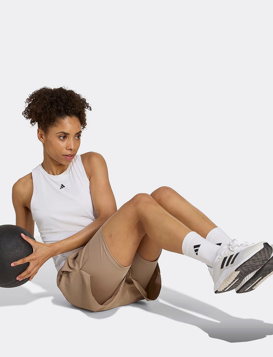 adidas Performance - W MIN 2IN1 SHO - träningsshorts - chabrn/black - 0