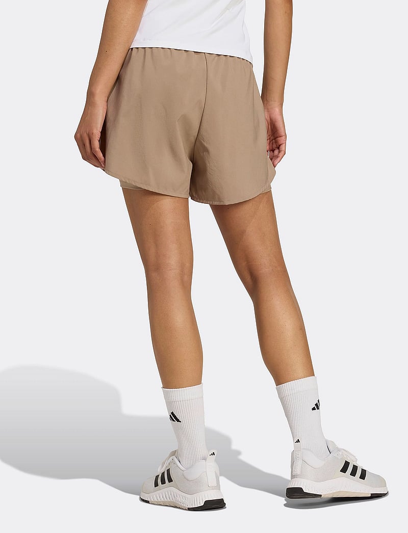 adidas Performance - W MIN 2IN1 SHO - träningsshorts - chabrn/black - 4