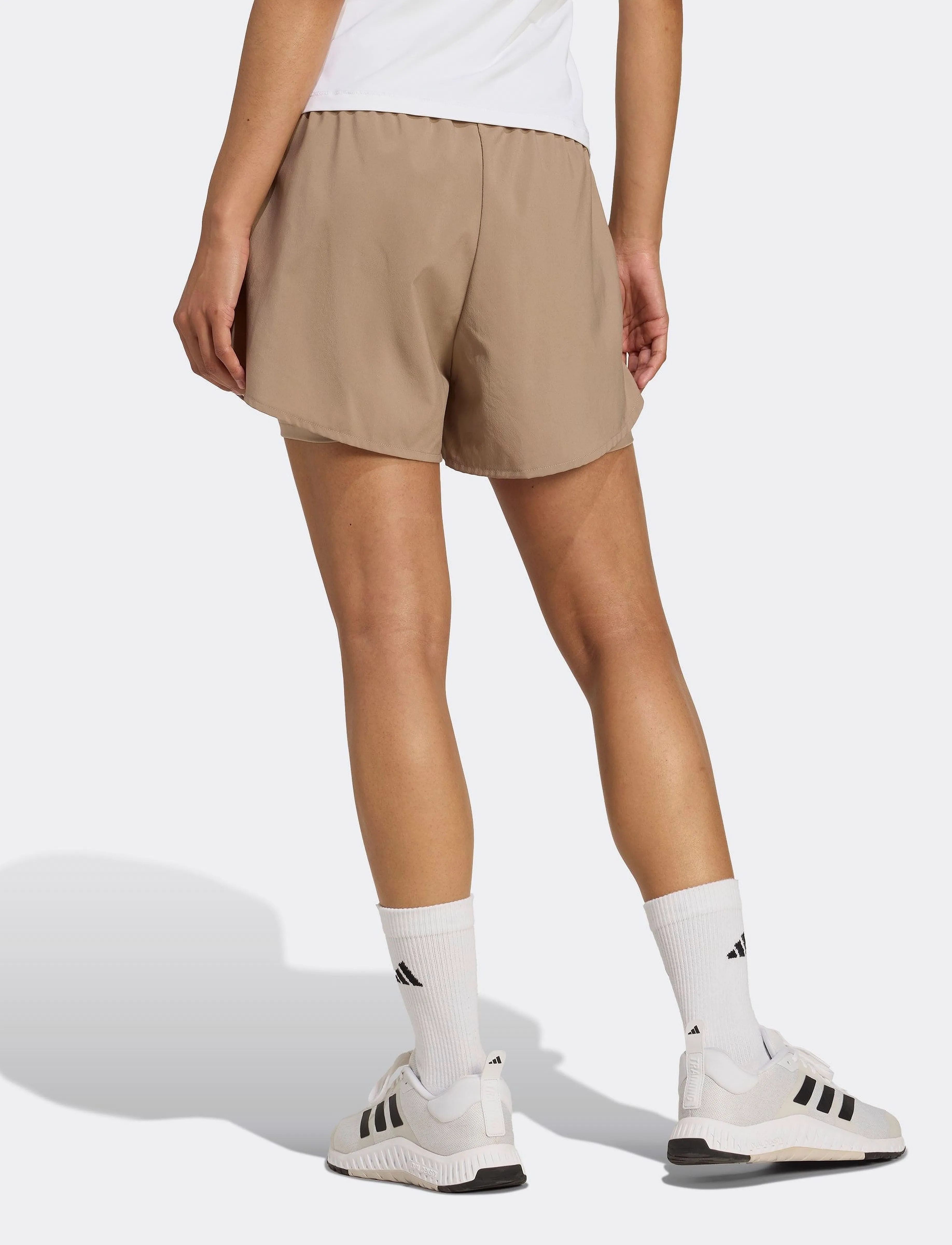 adidas Performance - W MIN 2IN1 SHO - lühikesed treeningpüksid - chabrn/black - 4