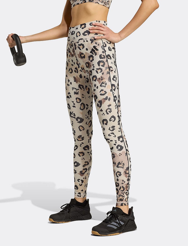 adidas Performance - OPT ESS 1/1 AOP - training tights - wonalu/print - 0