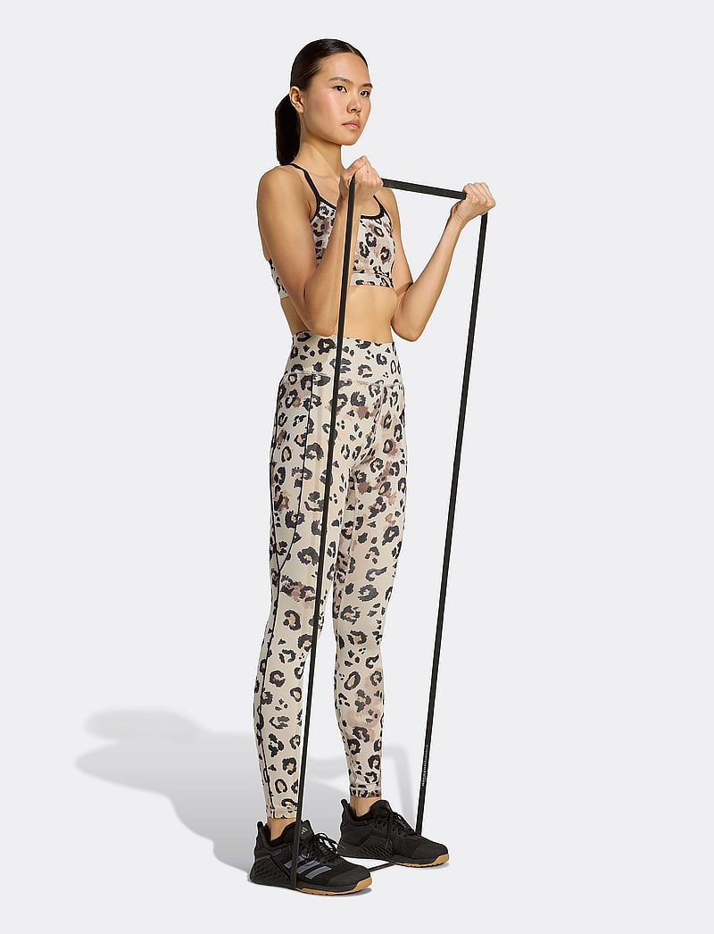 adidas Performance - OPT ESS 1/1 AOP - training tights - wonalu/print - 4