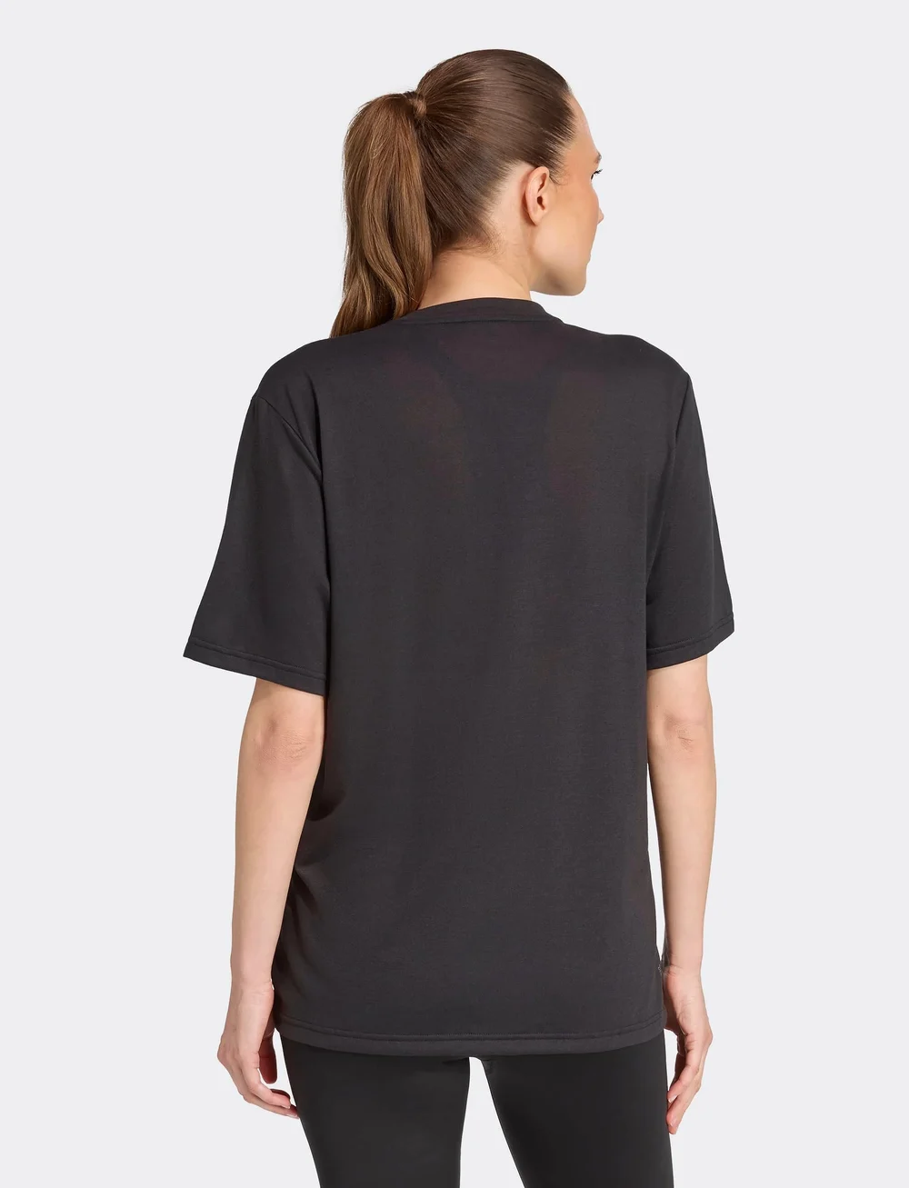 adidas Performance - MAT TEE - t-shirts - black/carbon - 5