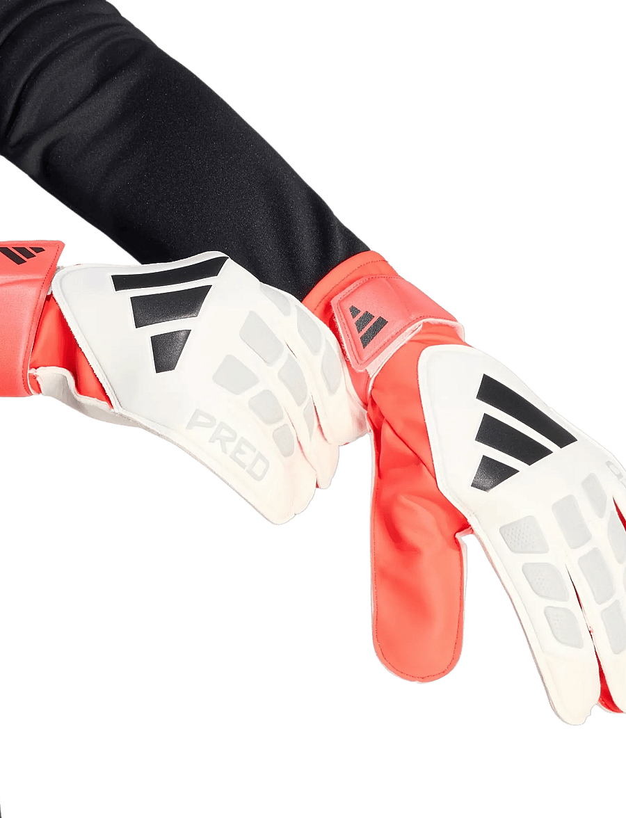 adidas Performance - PRED GL TRN - fußballhandschuhe - white/lucred/black - 2