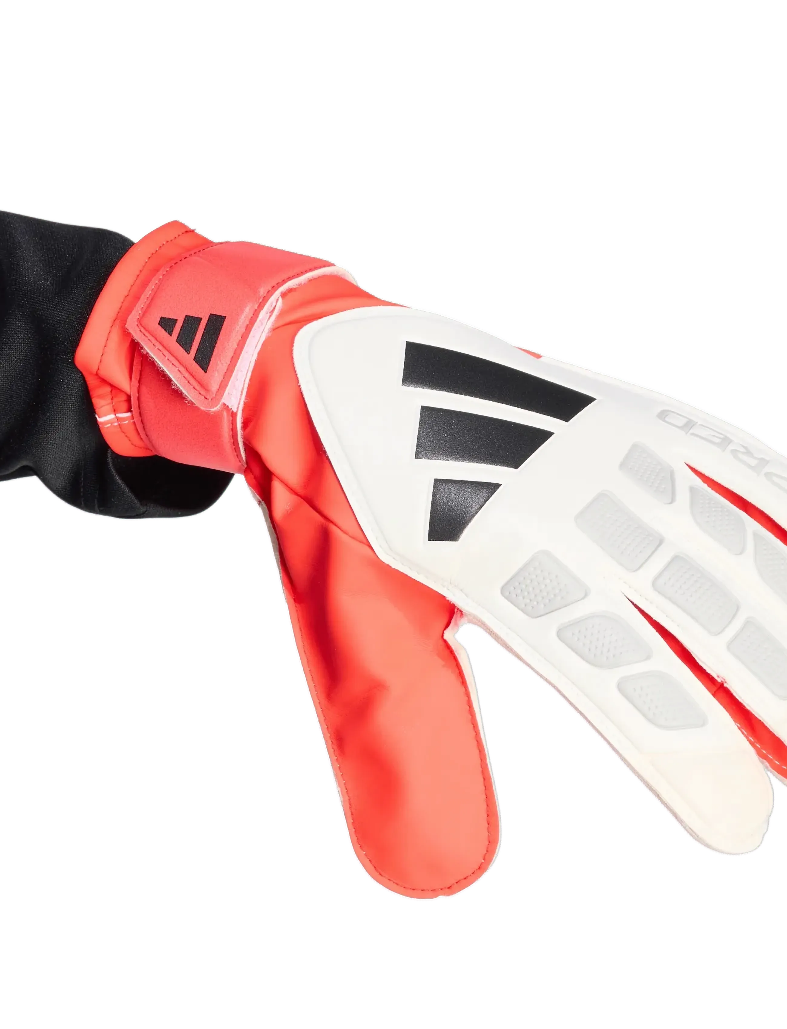adidas Performance - PRED GL TRN - fodboldhandsker - white/lucred/black - 3