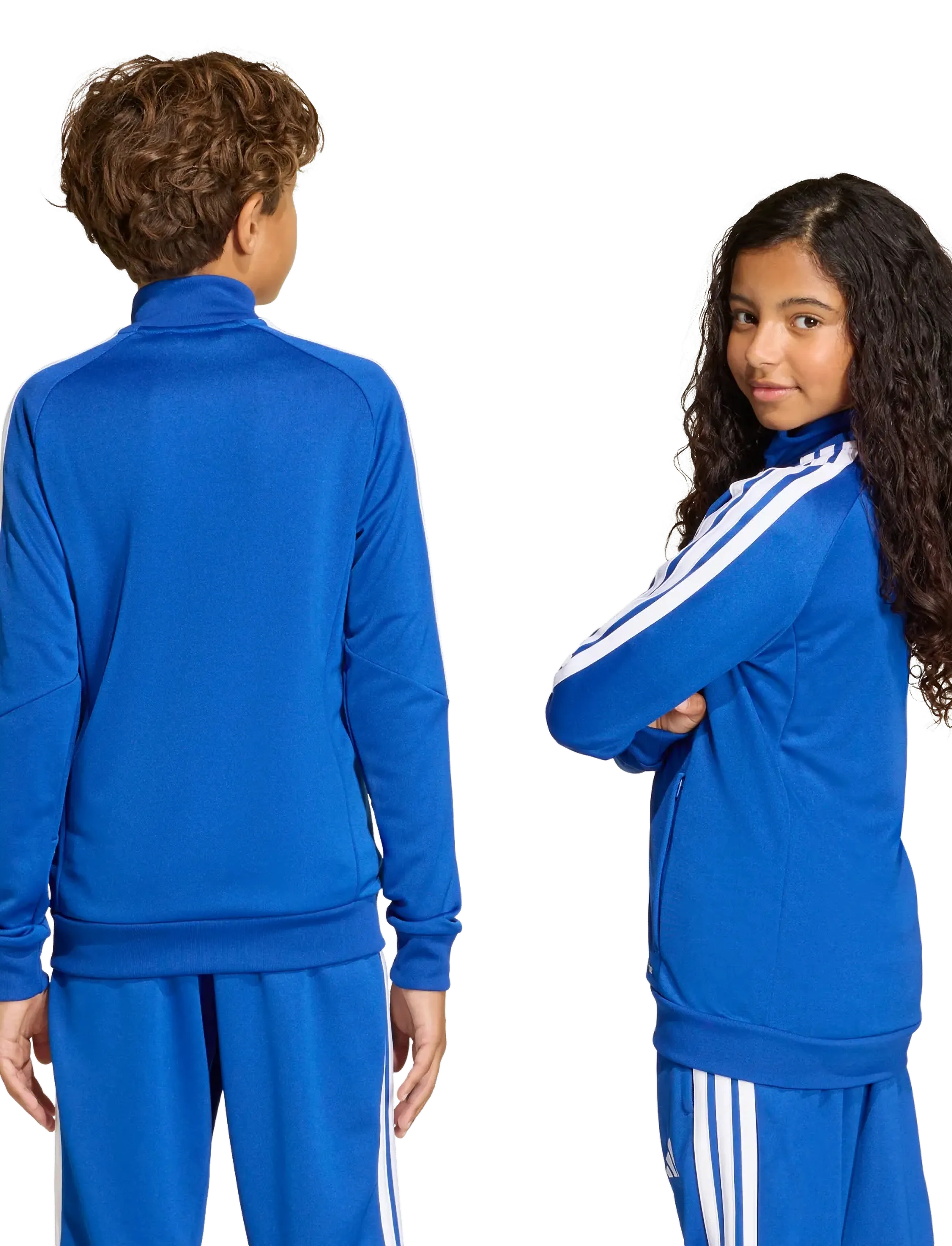 adidas Performance - TIRO26L TR JKTY - sweatshirts - royblu/white - 3