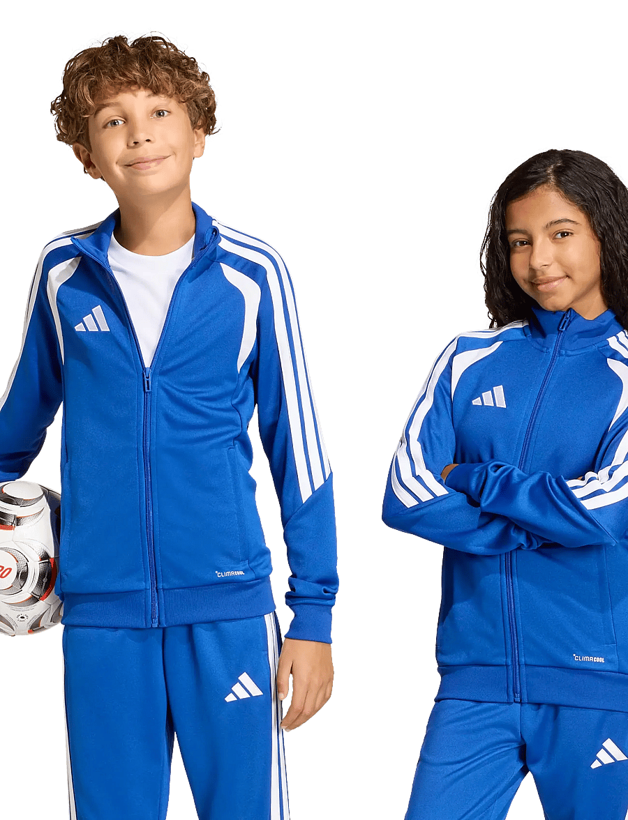 adidas Performance - TIRO26L TR JKTY - sweatshirts - royblu/white - 4