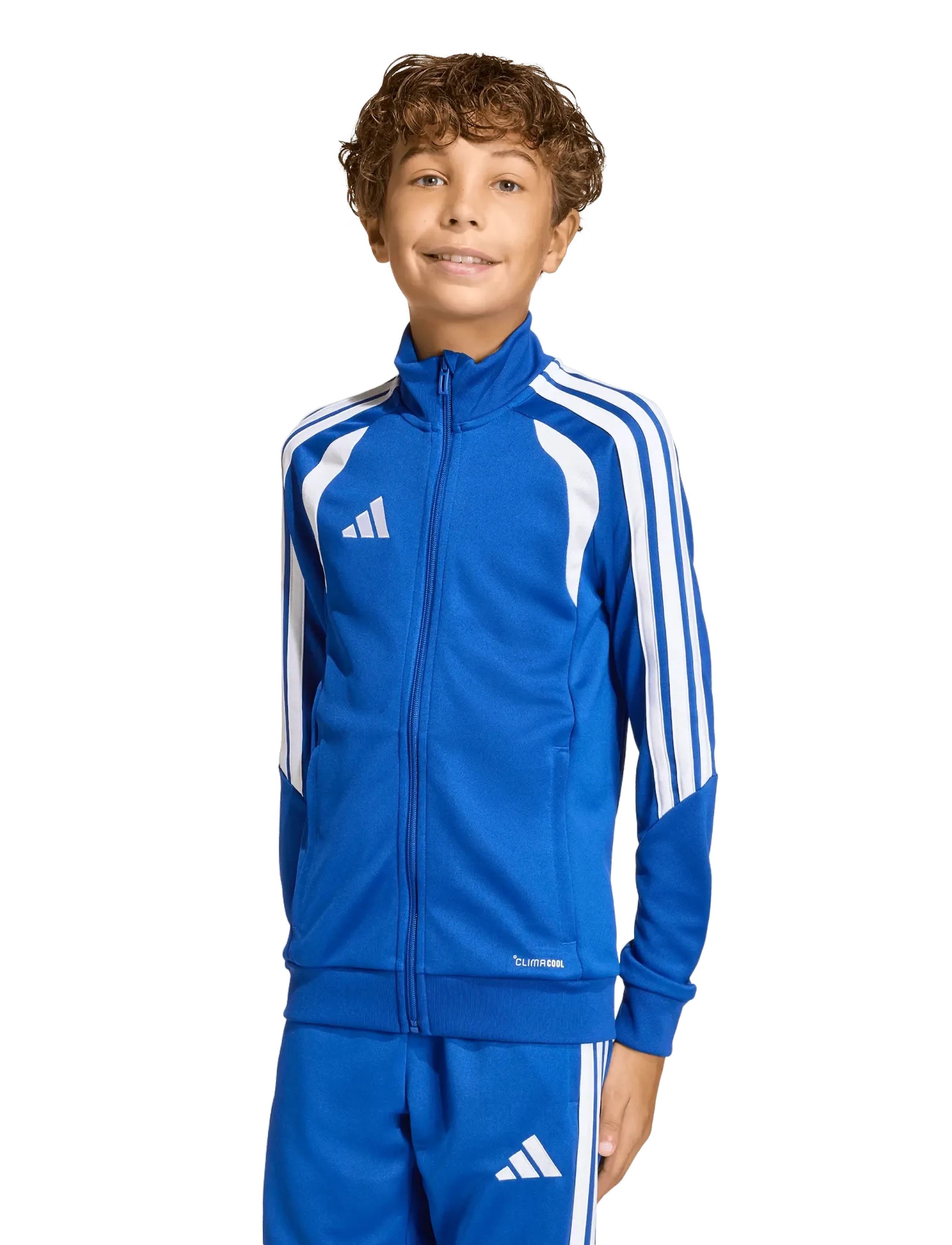 adidas Performance - TIRO26L TR JKTY - sweatshirts - royblu/white - 5