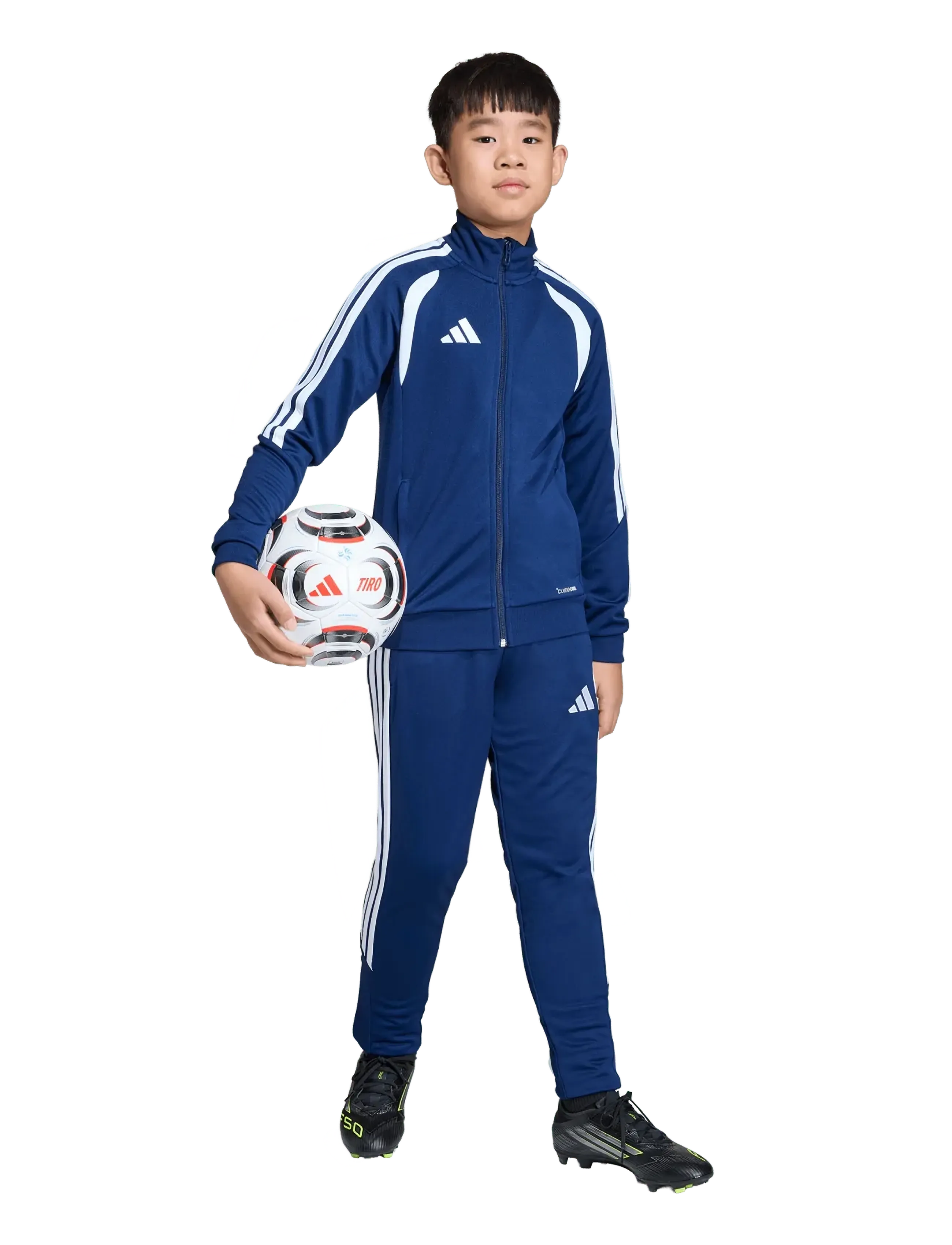 adidas Performance TIRO26L TR JKTY - Sweatshirts - TENABL/WHITE / navy