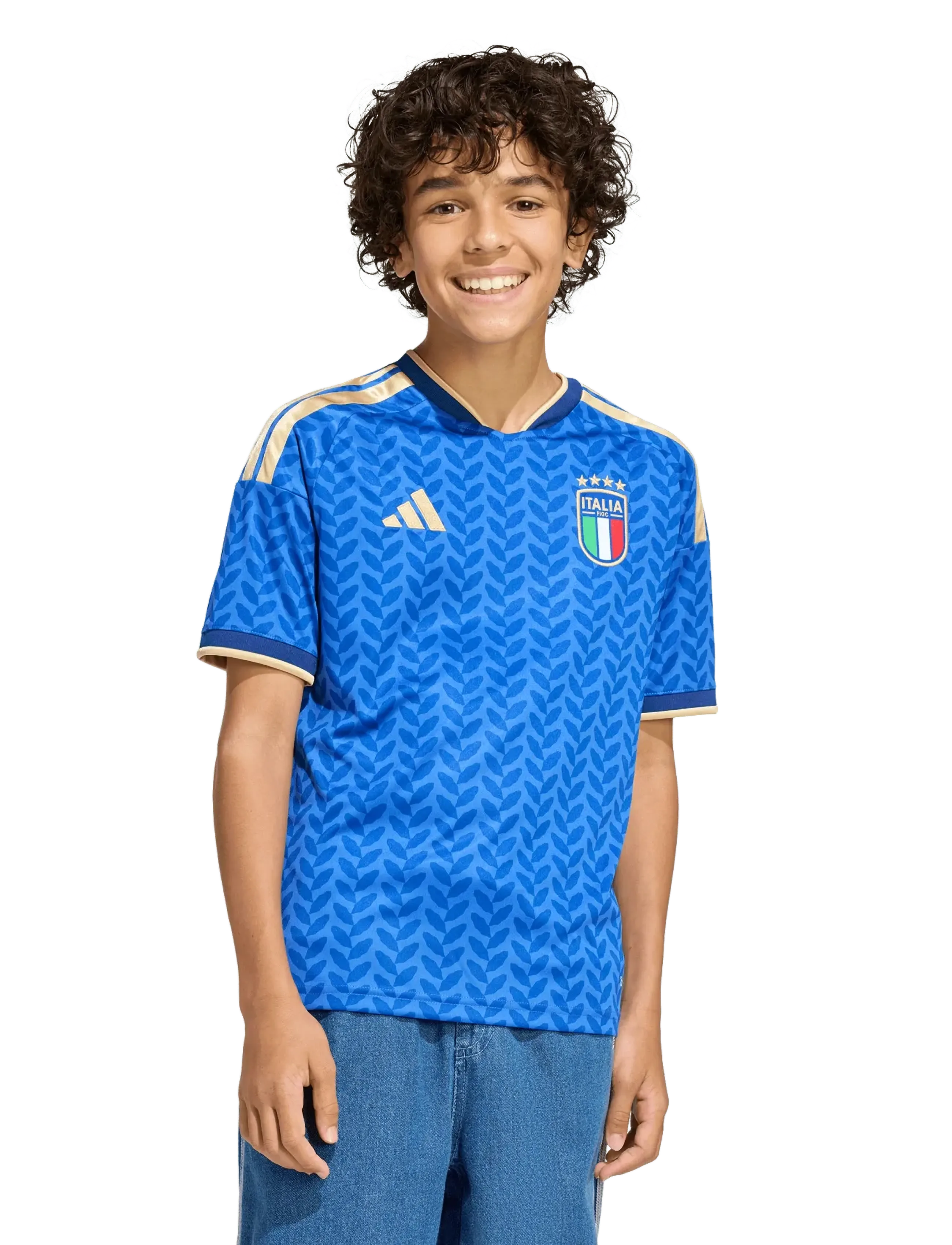 adidas Performance - FIGC H JSY Y - spordisärgid - boblue - 5