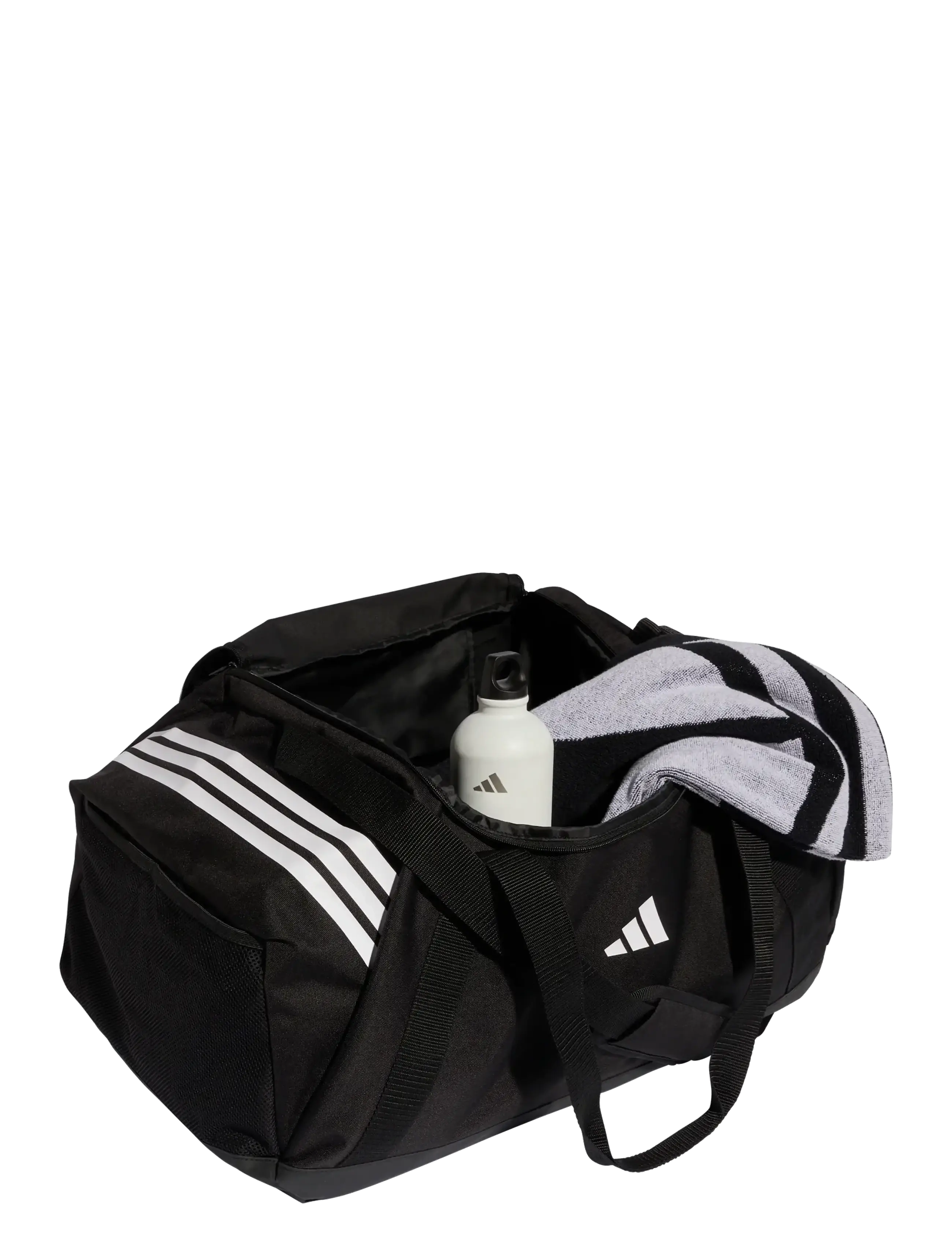 adidas Performance - TIRO DUFFLE L - træningstasker - black/white - 3