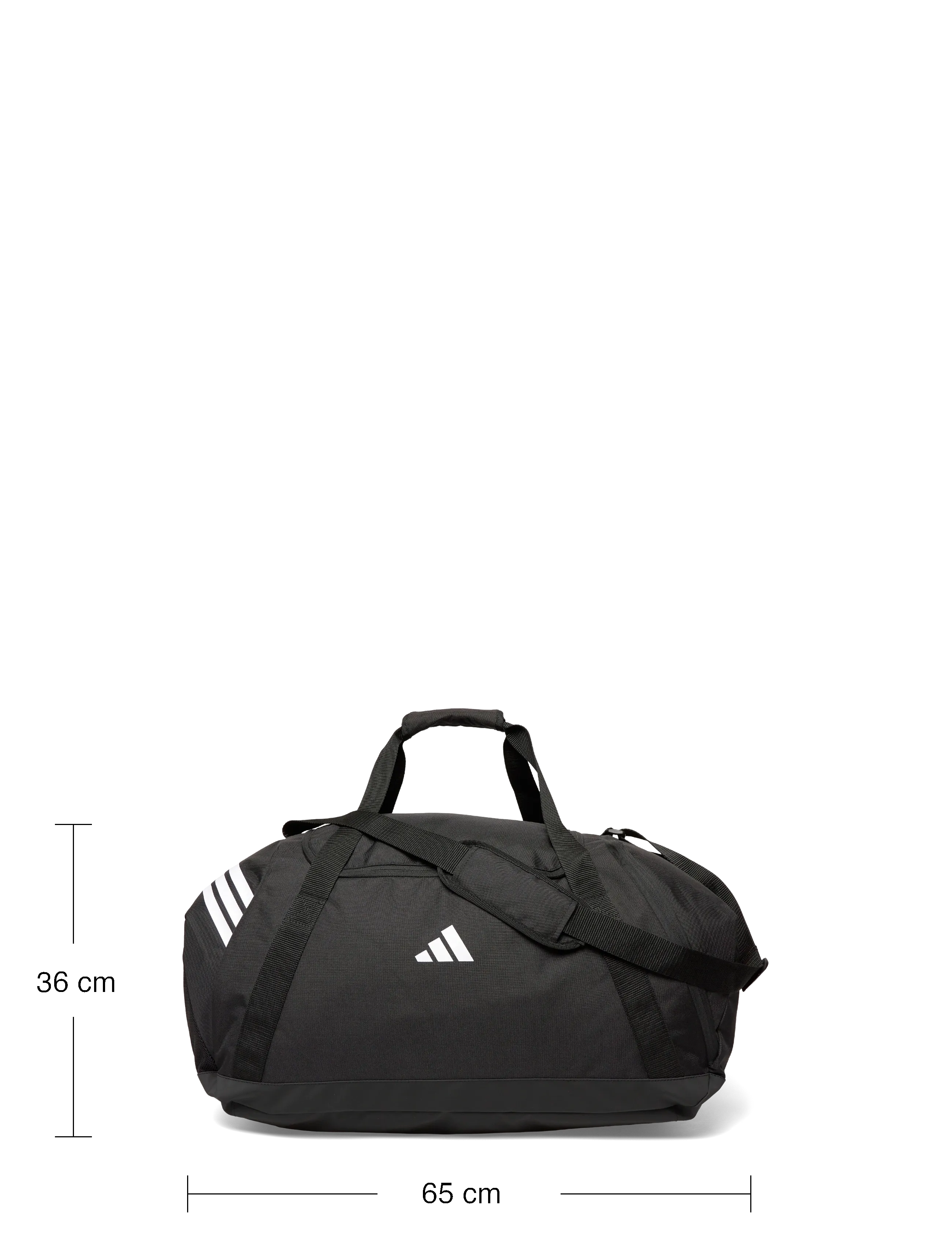 adidas Performance - TIRO DUFFLE L - gym bags - black/white - 3
