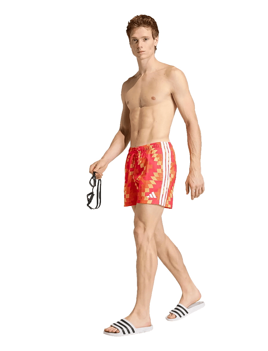adidas Performance - Firebird AOP SH 5IN - badehose - icta/white - 2