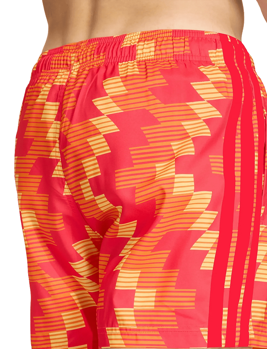 adidas Performance - Firebird AOP SH 5IN - badehose - icta/white - 3