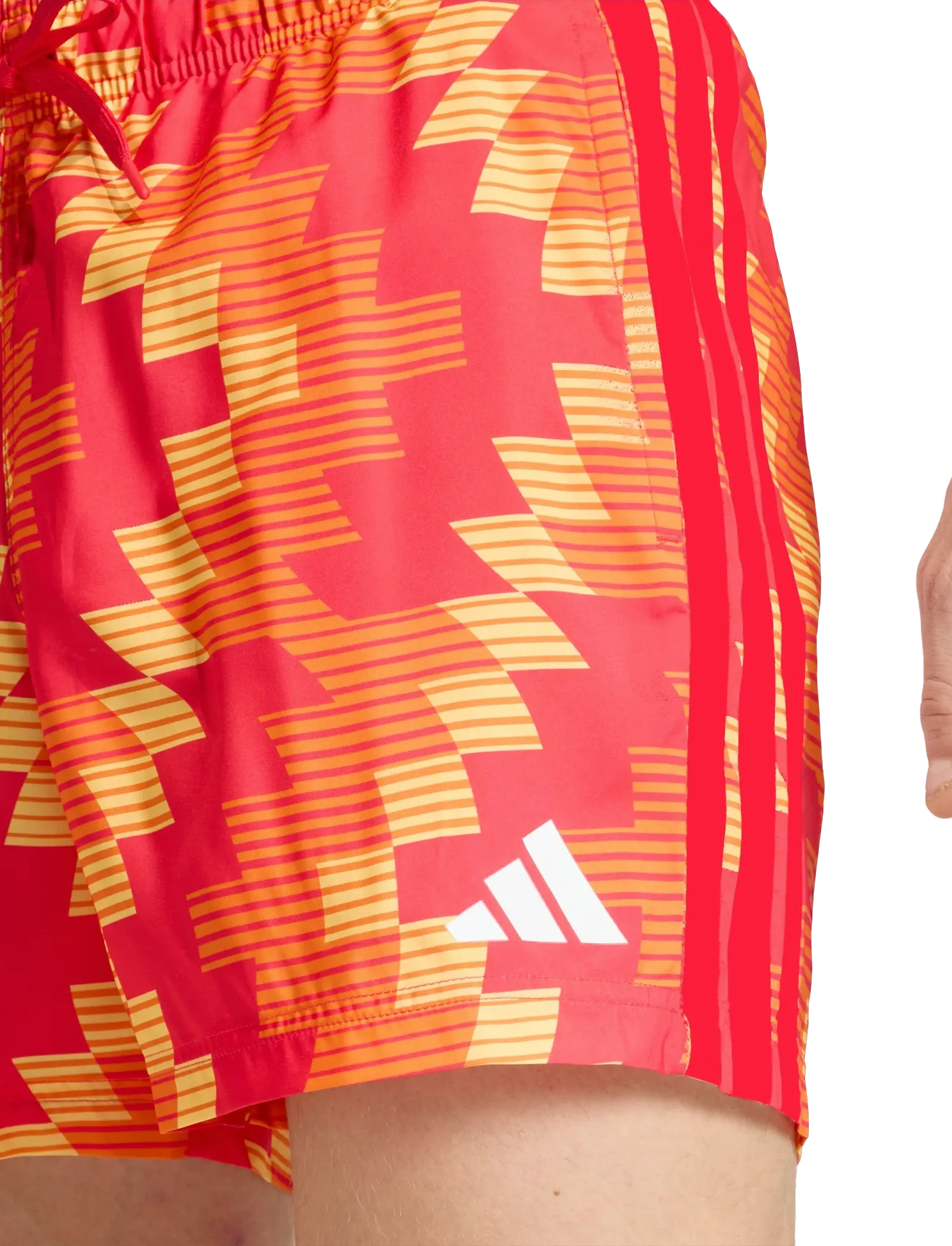 adidas Performance - FB AOP SH 5IN - badeshorts - icta/white - 4