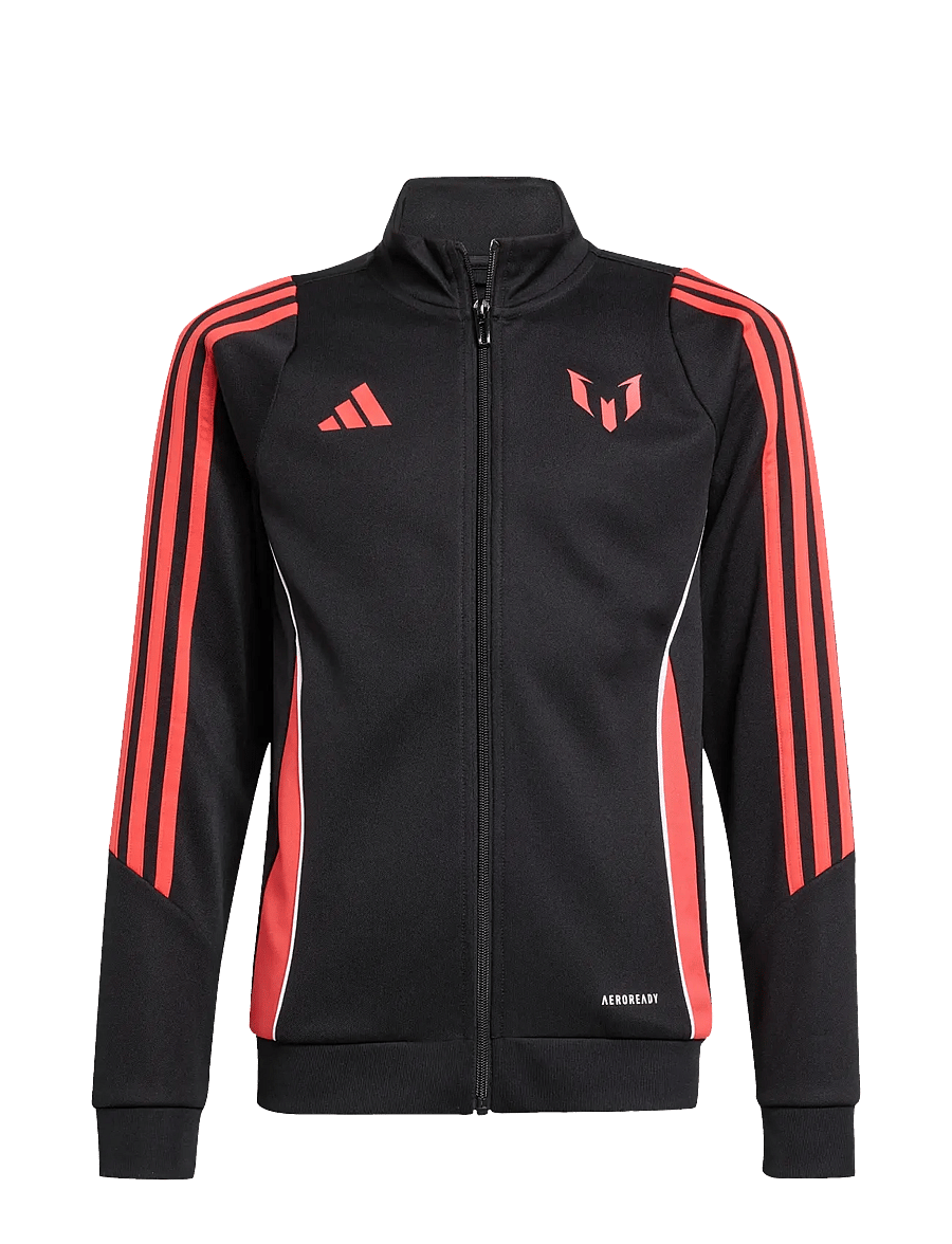 adidas Performance - MESSI JKT Y - sweatshirts - black - 1