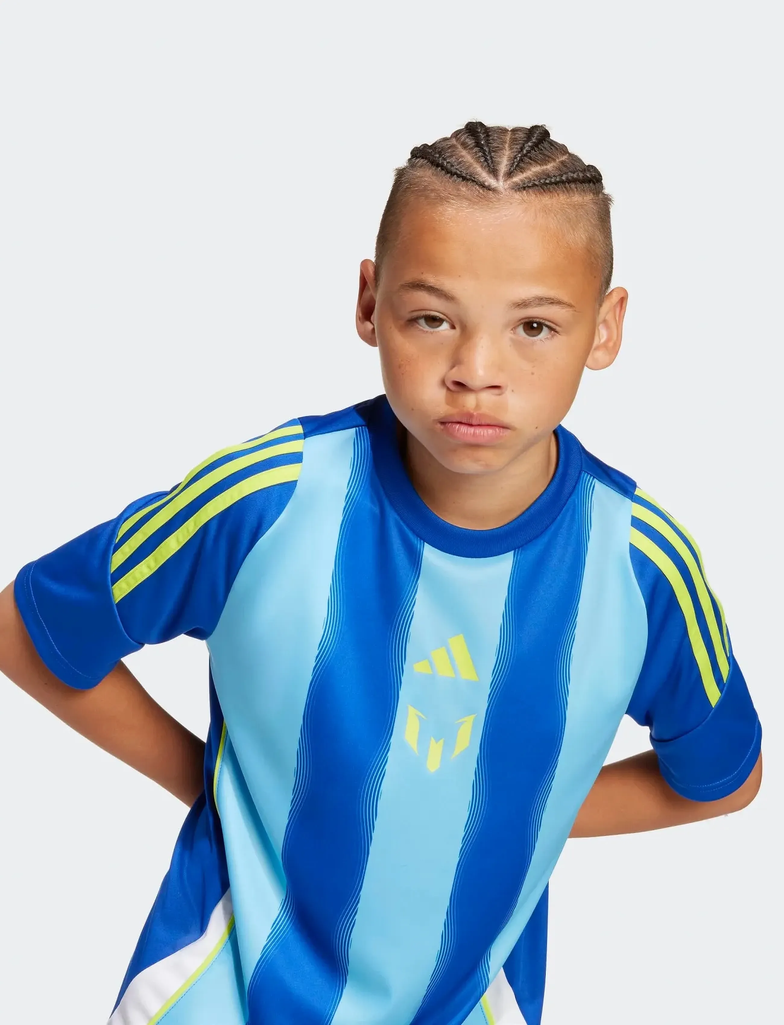 adidas Performance - MESSI TR JSY Y - sports tops - royblu - 3