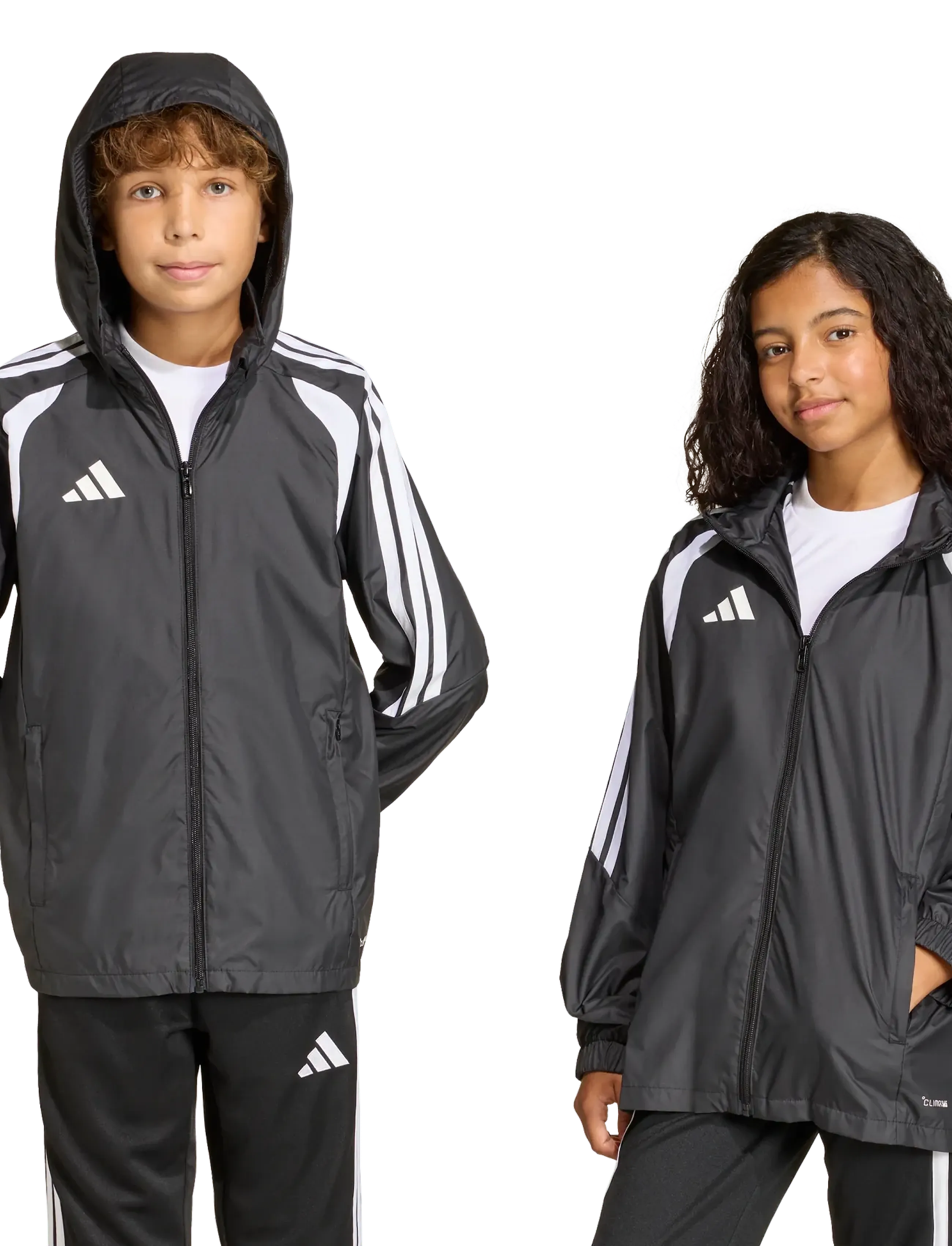 adidas Performance - TIRO26L WBY - tuule- ja vihmajakid - black/white - 5