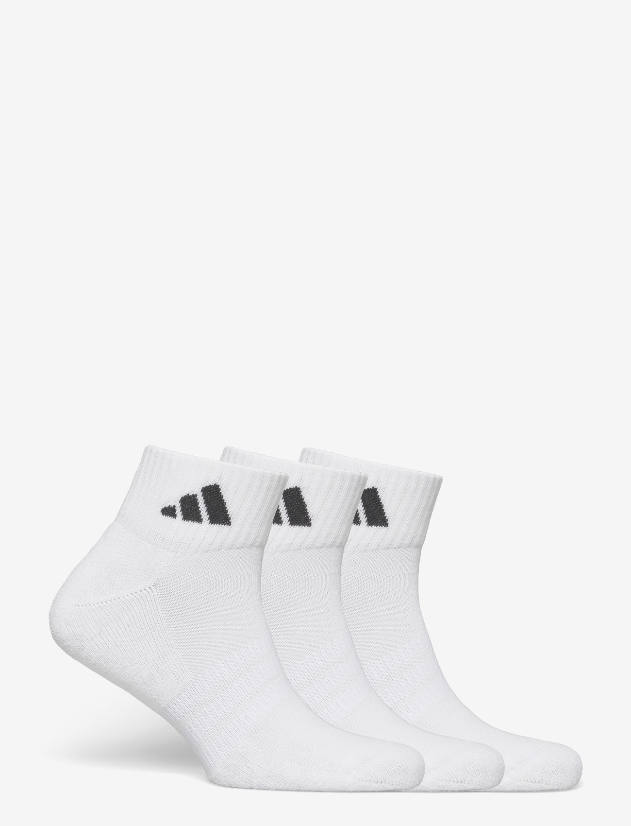 adidas Performance - C ESS ANK 3P - sportstrømper - white/white/black - 4
