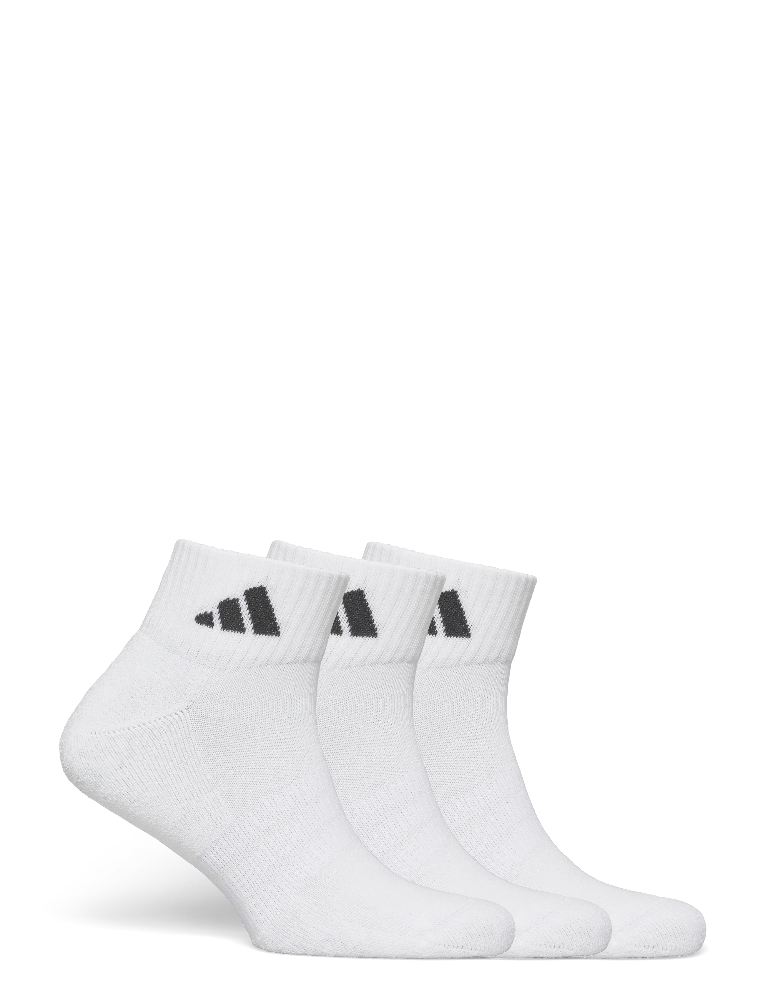 adidas Performance - C ESS ANK 3P - strümpfe - white/white/black - 4