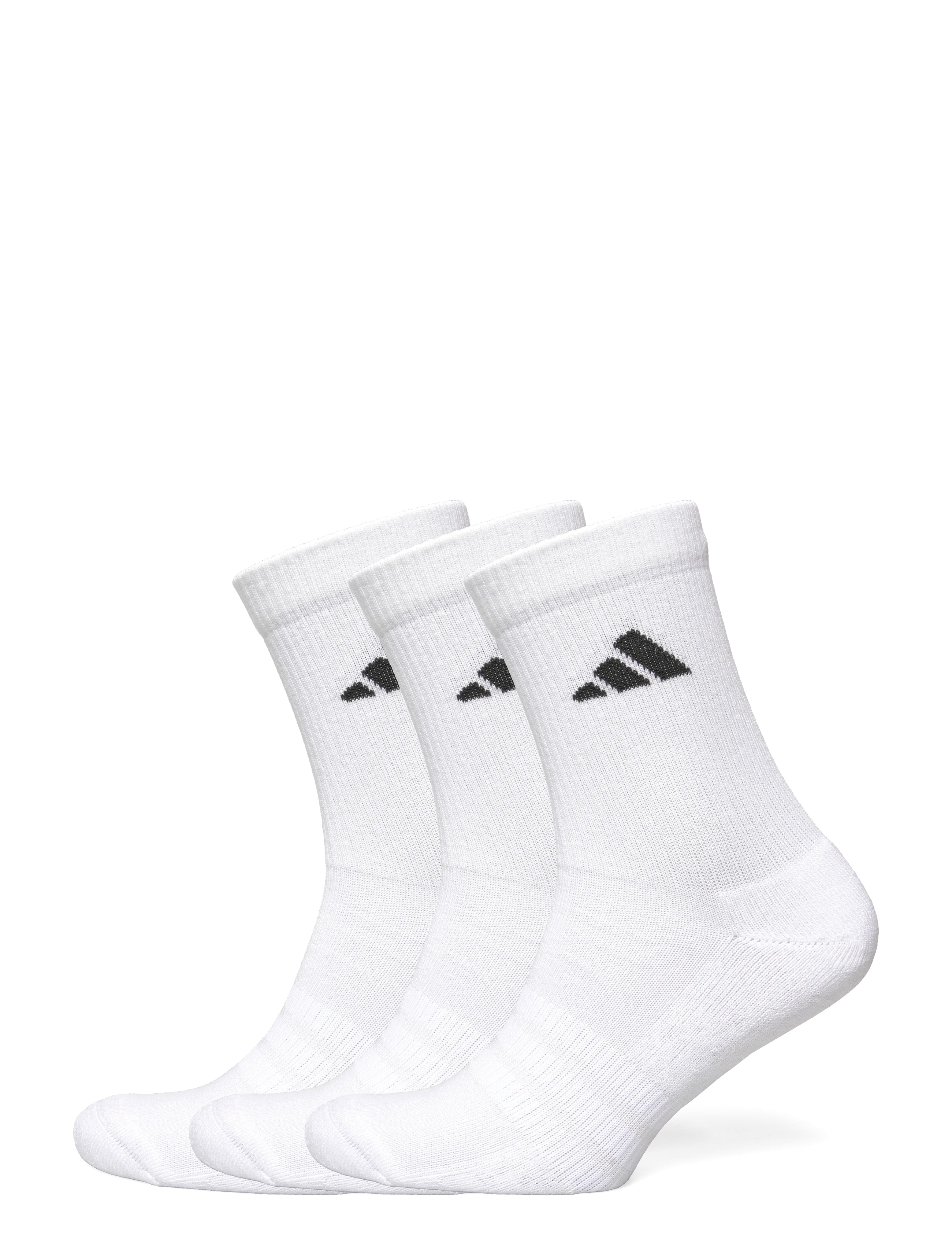 adidas Performance C ESS CRW 3P - Tøj - WHITE/WHITE/BLACK / white