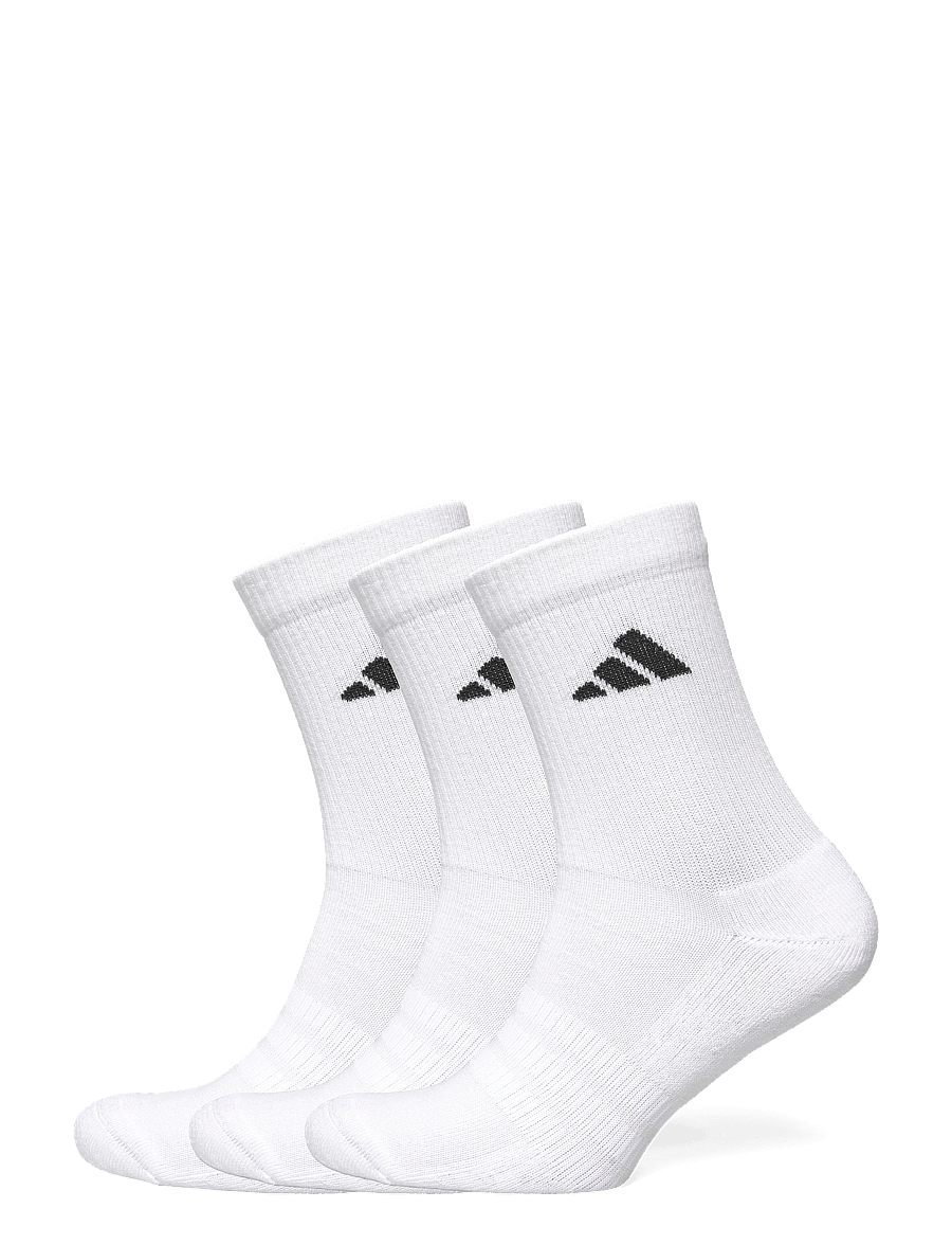 adidas Performance - C ESS CRW 3P - träningsstrumpor - white/white/black - 1