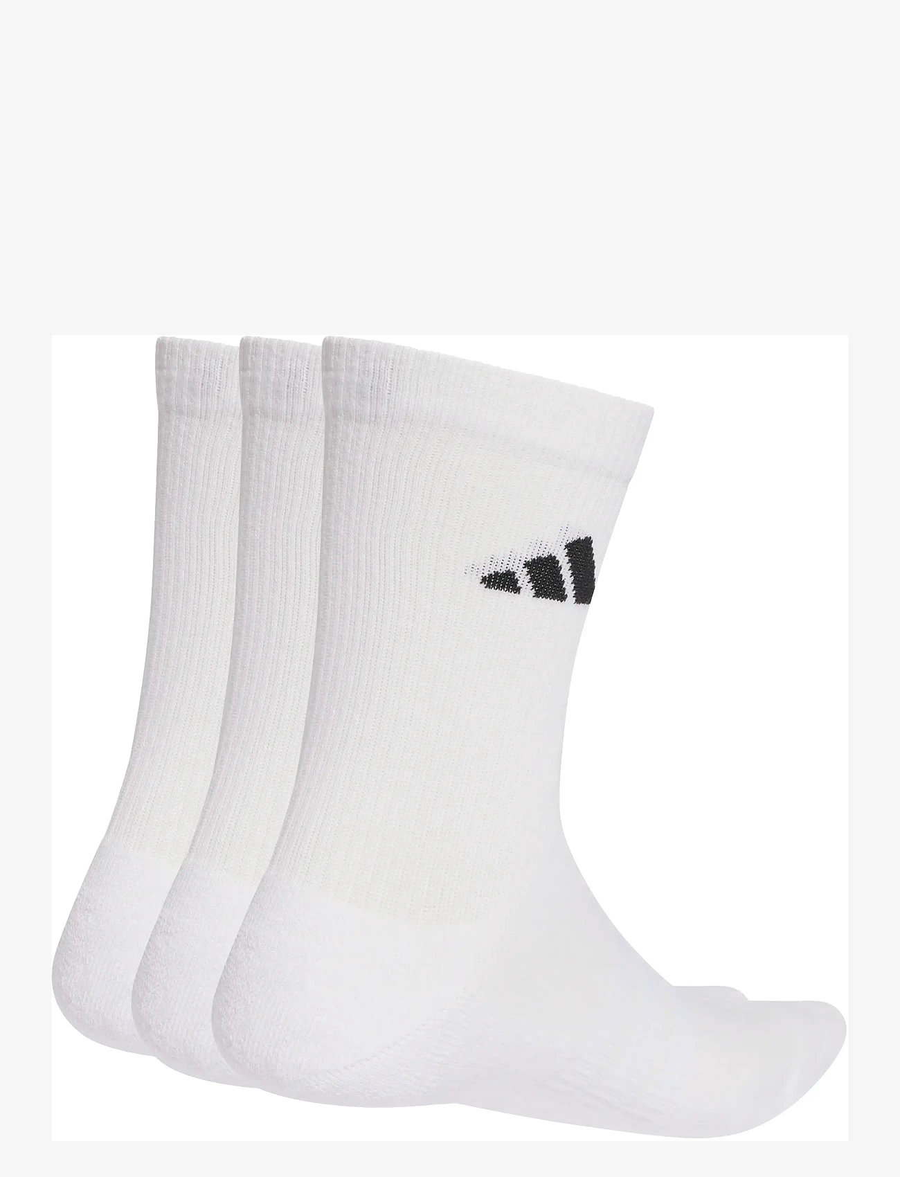 adidas Performance - C ESS CRW 3P - sport socks - white/white/black - 2