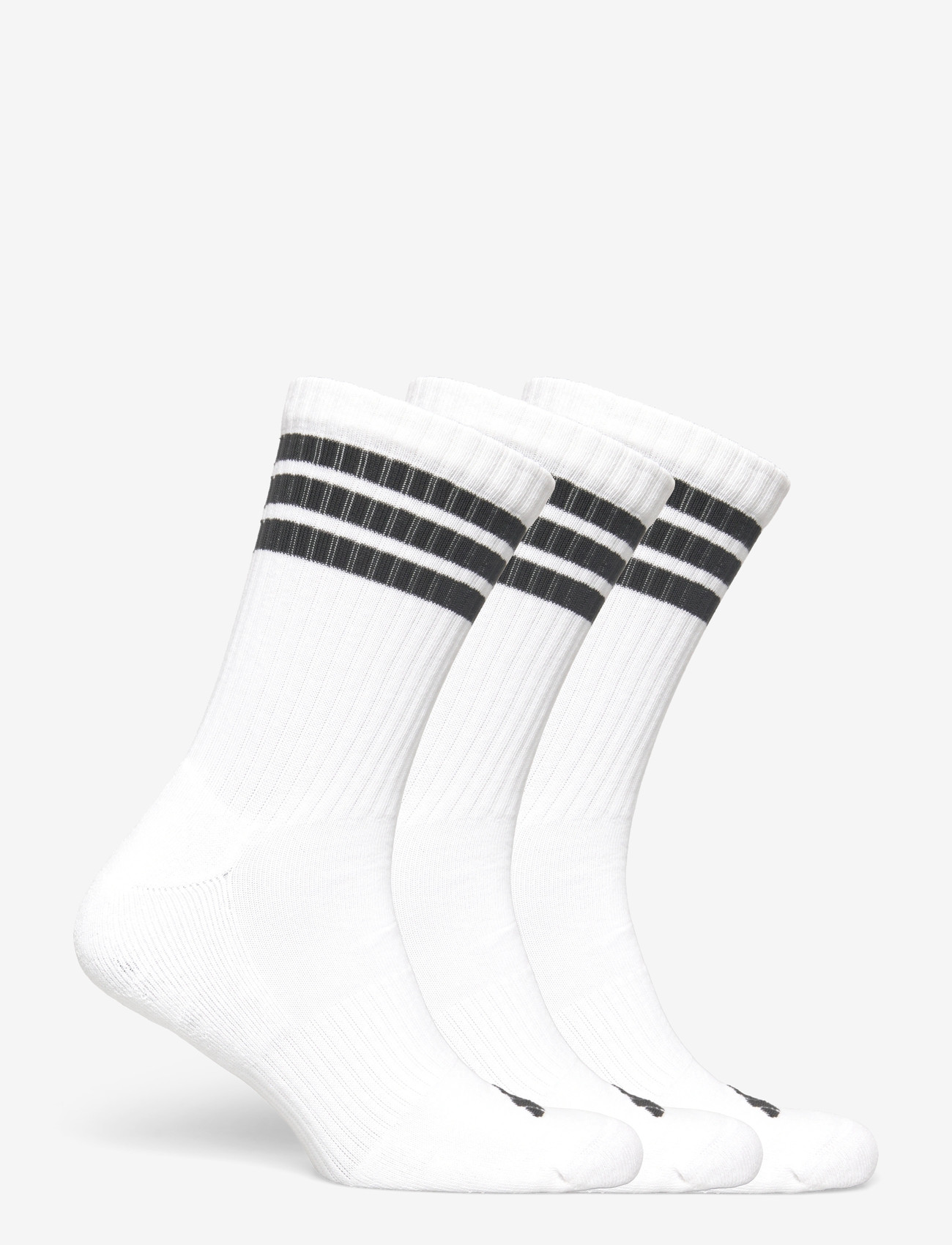 adidas Performance - 3S ESS C CRW 3P - sportsocken - white/black/black - 1
