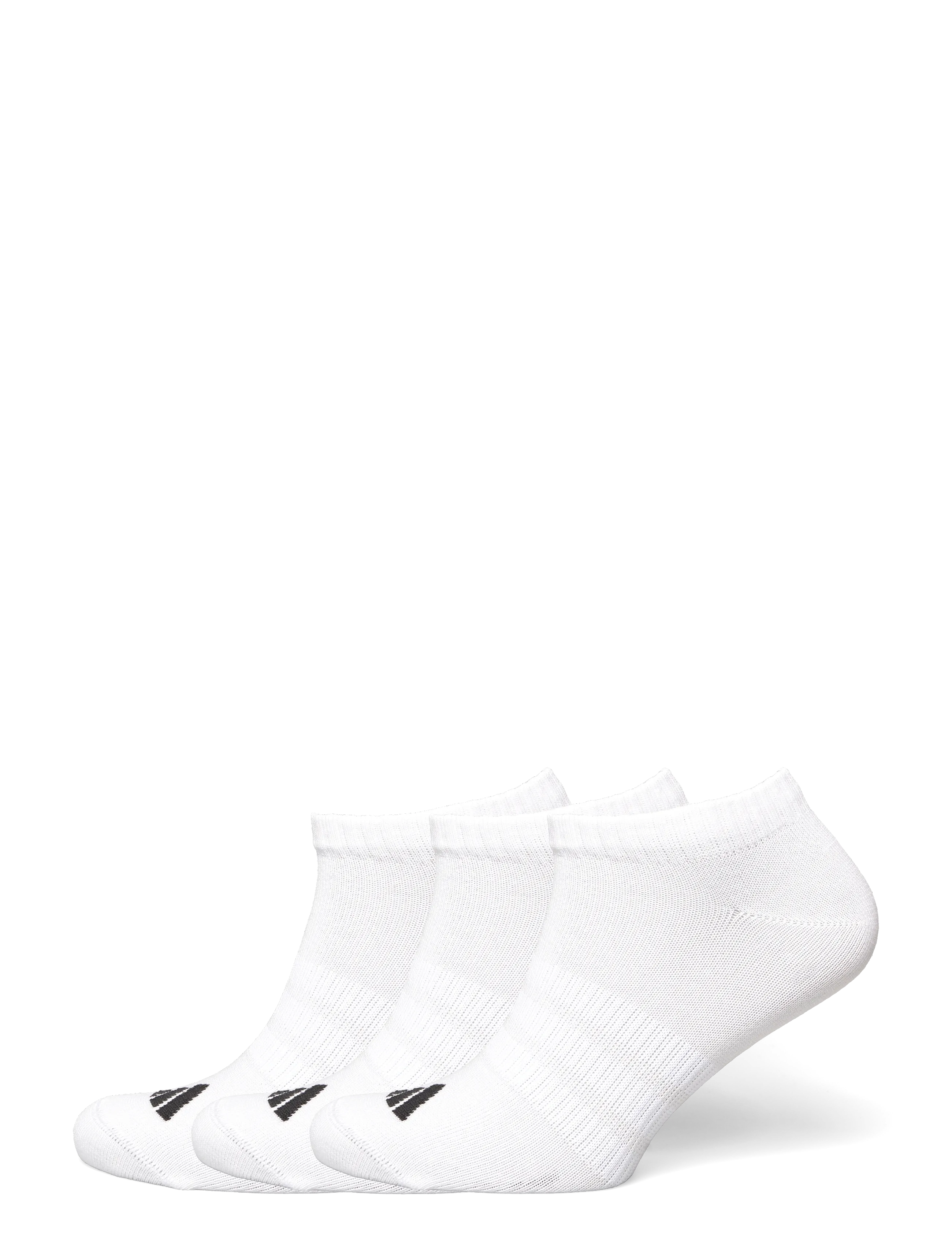 adidas Performance T ESS LOW 3P - Strømper - WHITE/WHITE/BLACK / white