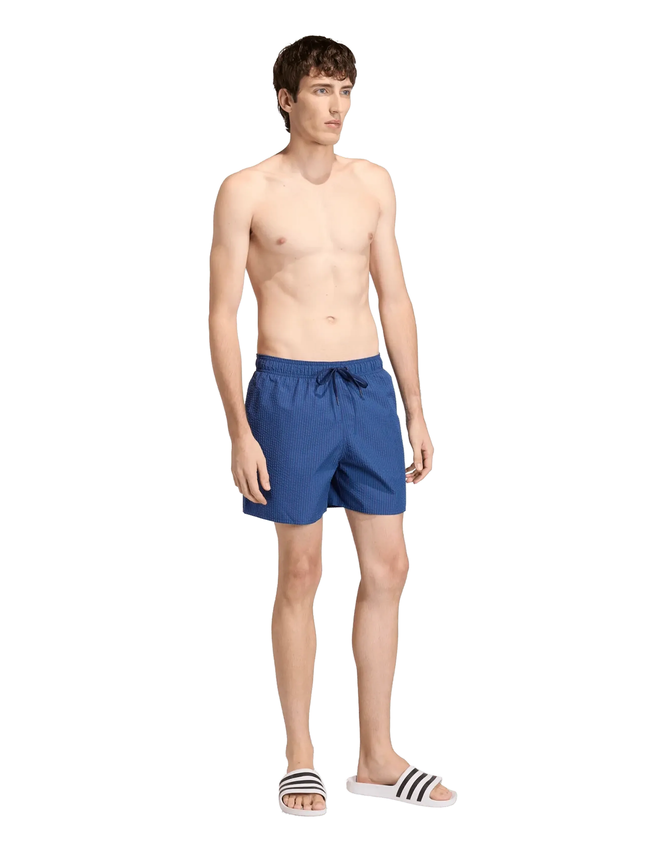 adidas Performance Seersckr Sh 5In, Mænd, Seersucker 5-Tommer Shorts, Blå, Str: S