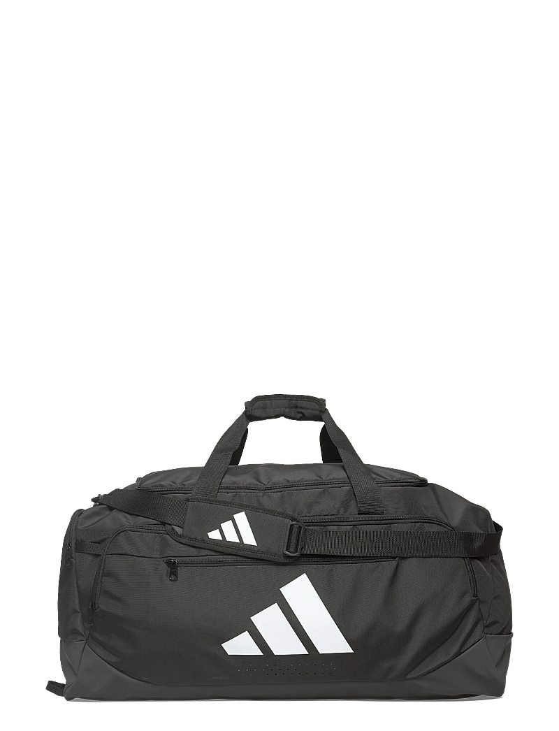 adidas Performance - TRA DEF DUF L - gym bags - black/white - 0