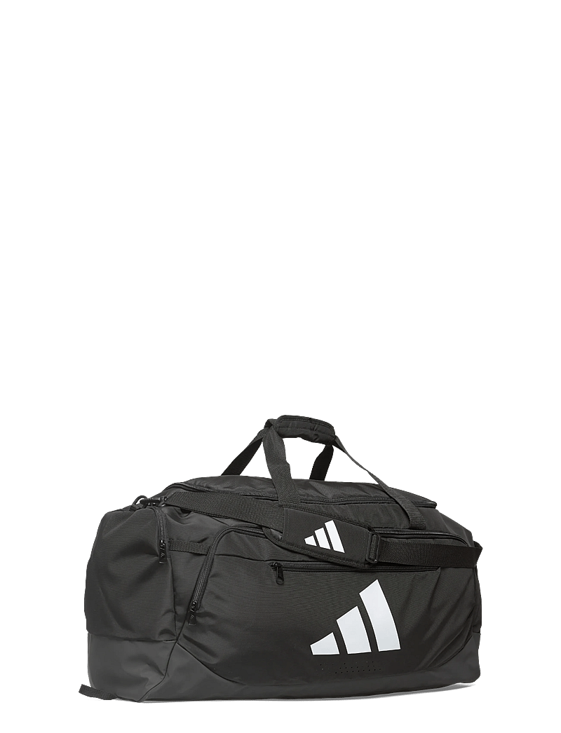 adidas Performance - TRA DEF DUF L - gym bags - black/white - 2