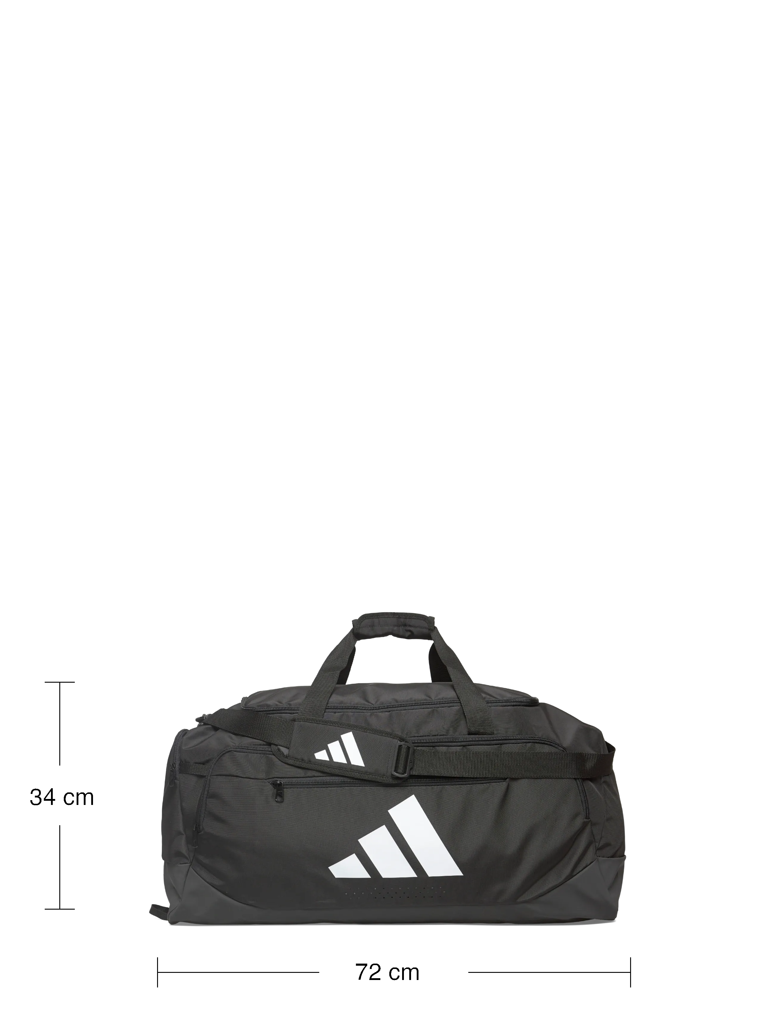 adidas Performance - TRA DEF DUF L - trainingstaschen - black/white - 3